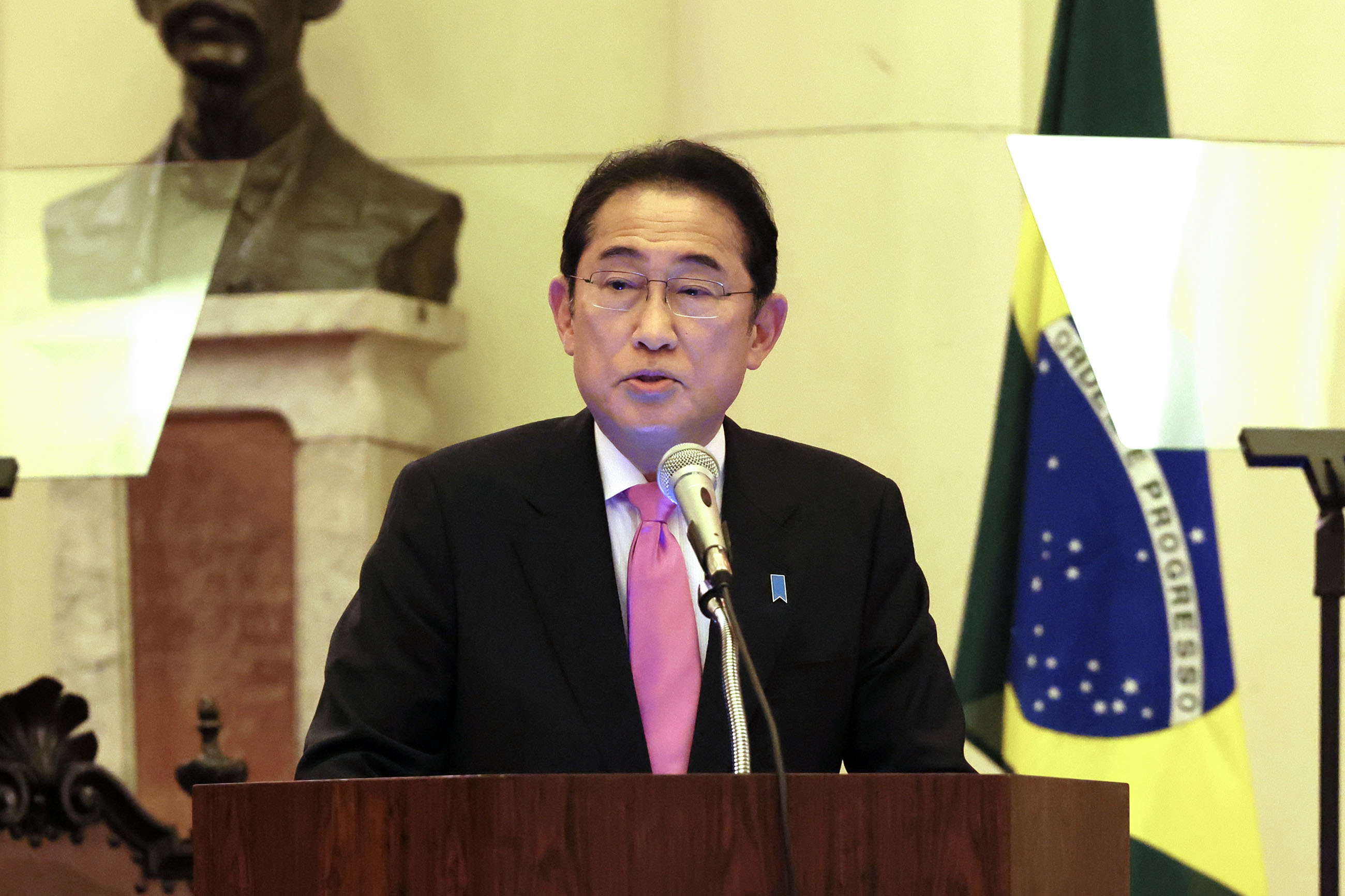 岸田首相进行对中南美政策演讲