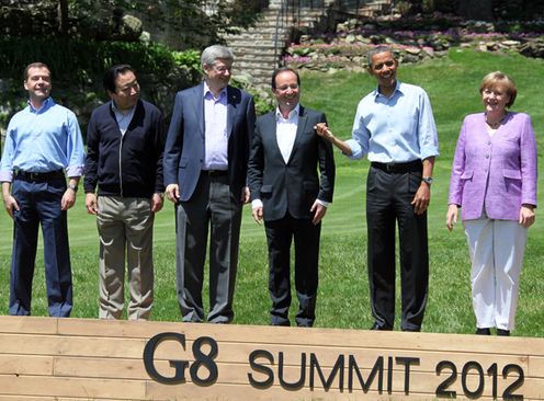2012年5月19日（当地时间），野田总理出席了在美利坚合众国举行的八国集团戴维营峰会。