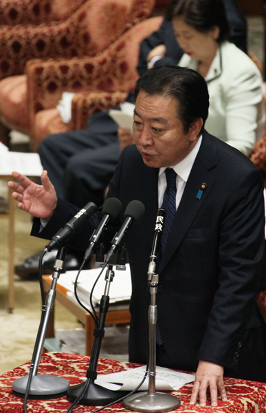 野田总理出席了众议院有关社会保障和税制一体化改革的特别委员会。