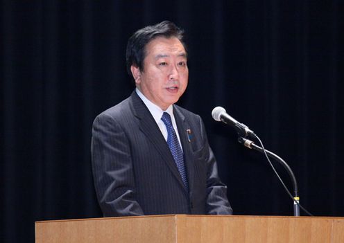 野田总理访问了宫城县。