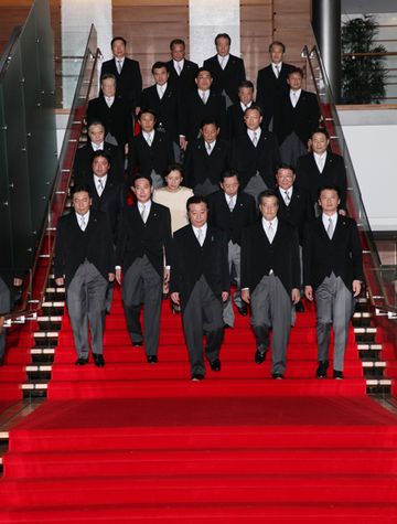 野田总理改组了内阁，第三届内阁诞生。