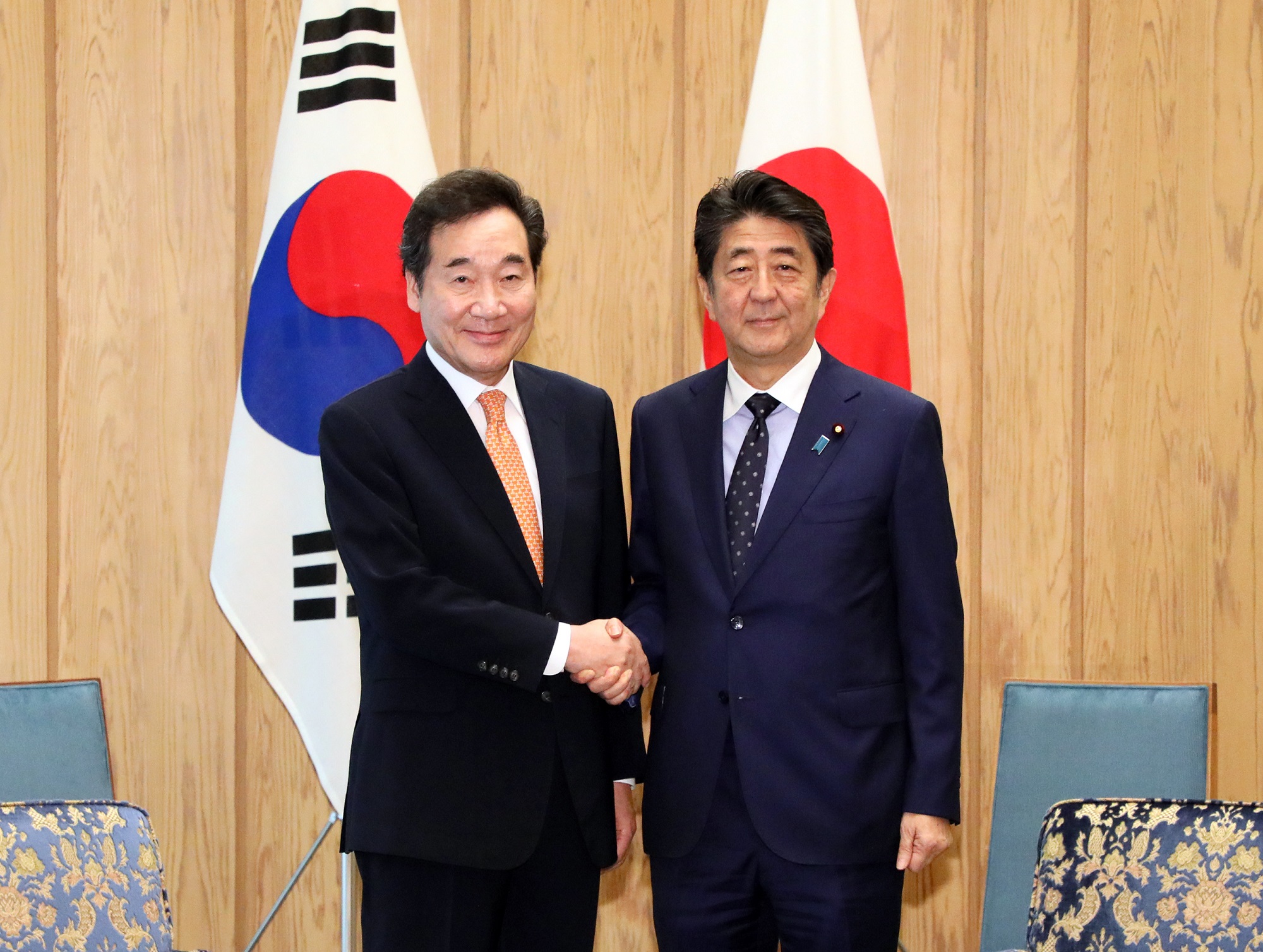 李洛淵（イ・ナギョン）韓国国務総理との会談１