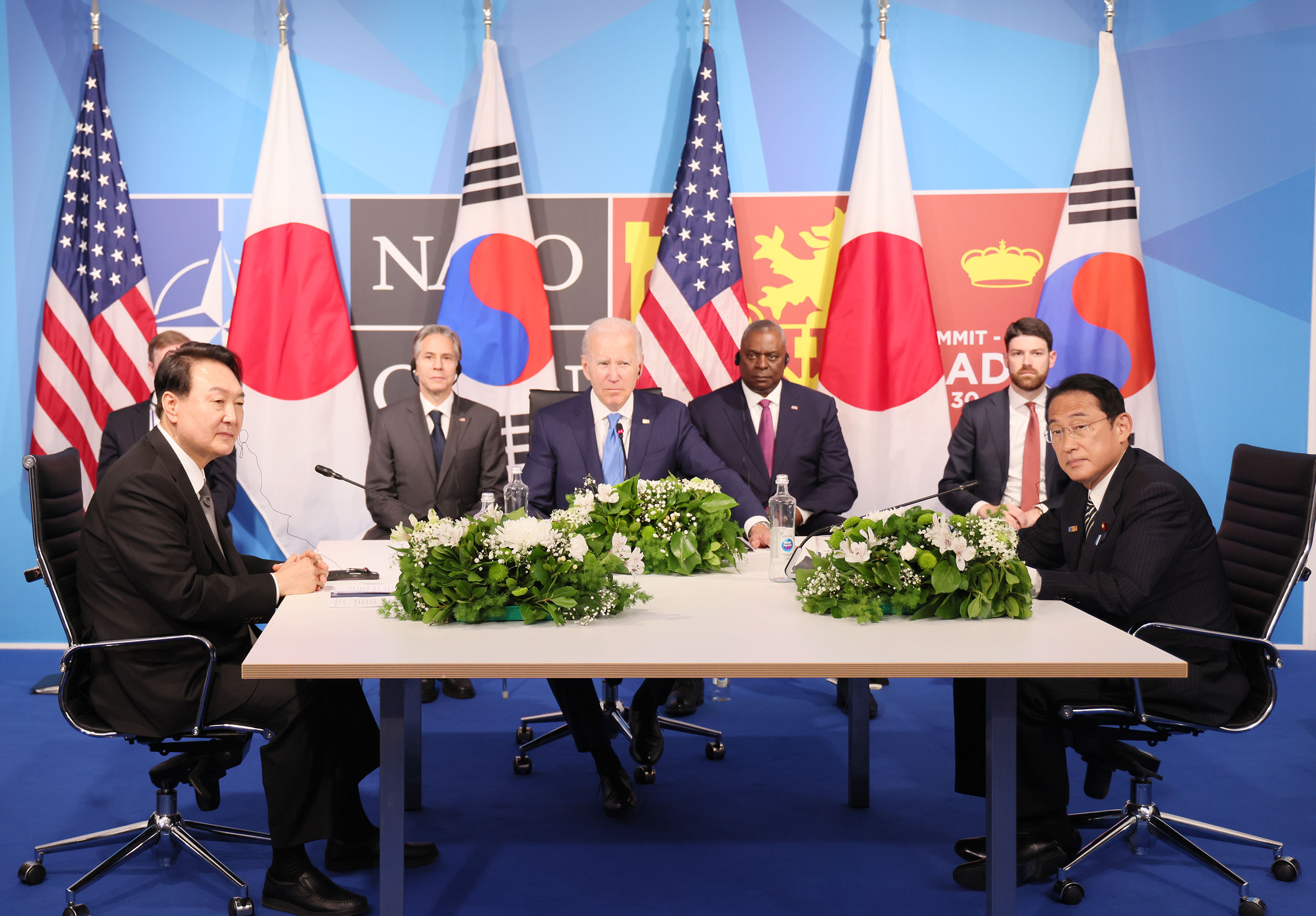日米韓首脳会談２
