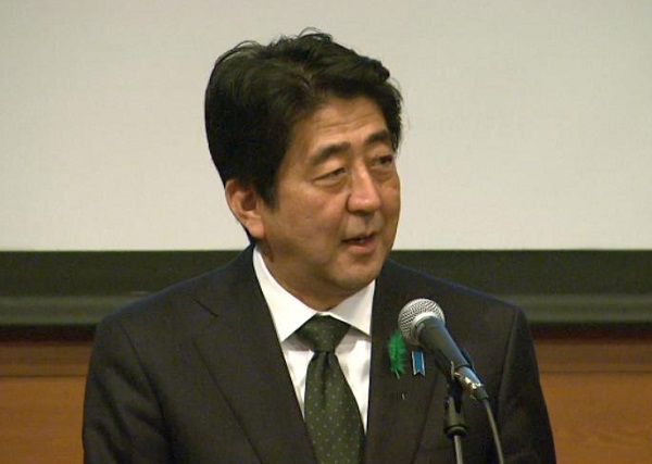 安倍总理出席了在东京都内举行的“文化之WA项目～相知亚洲～”启动仪式。