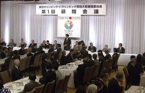 安倍总理出席了在东京都内举行的“东京奥运会、残奥会竞技大会组织委员会顾问会议”。