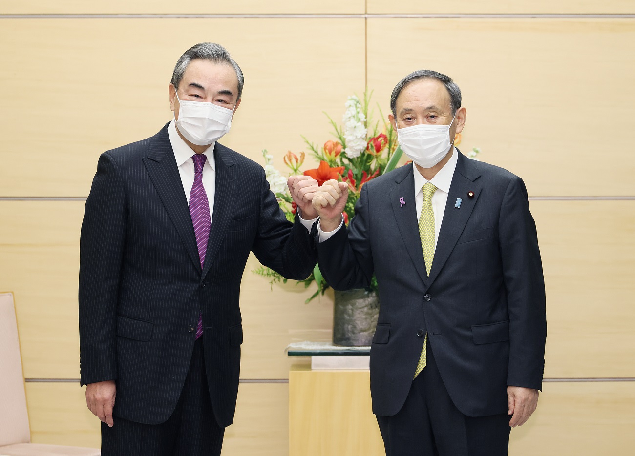 会见中国国务委员兼外交部长王毅