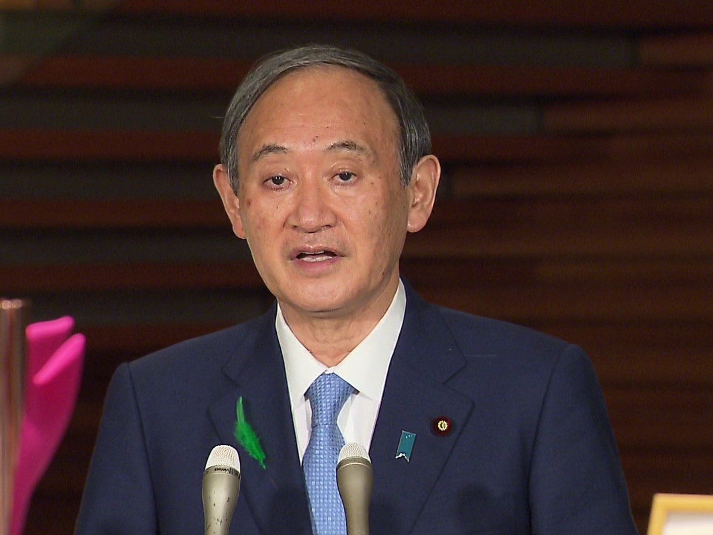 关于大阪府的紧急事态宣言申請等的记者会