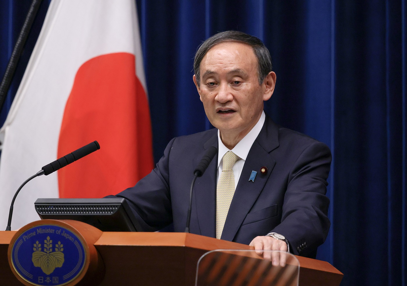 菅内阁总理大臣关于新型冠状病毒感染症的记者招待会