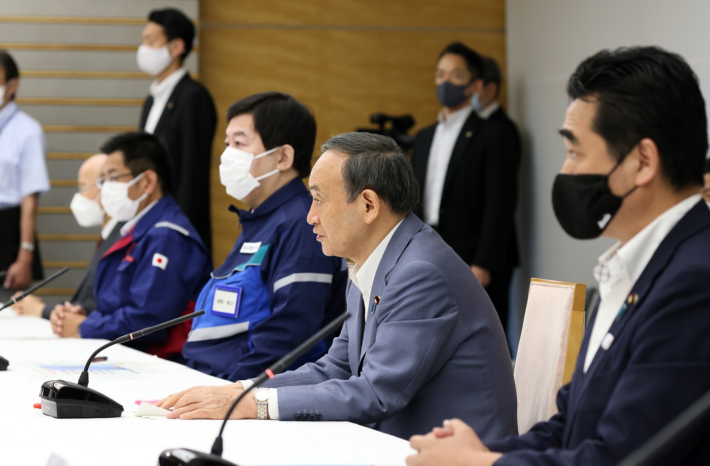 有关第8号台风的相关阁僚会议