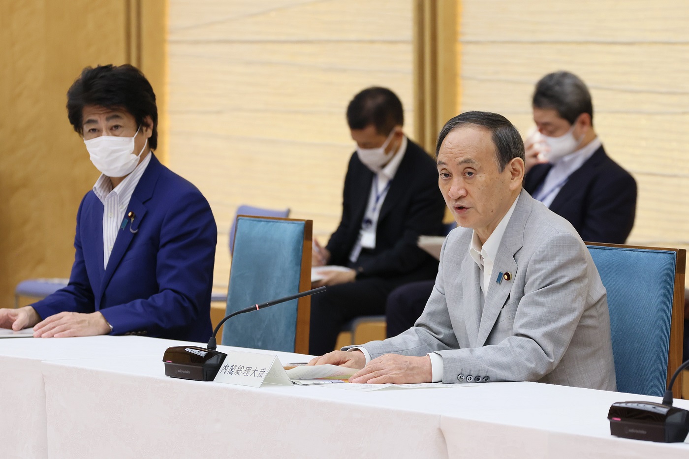 有关新型冠状病毒感染症对策进展的相关阁僚会议