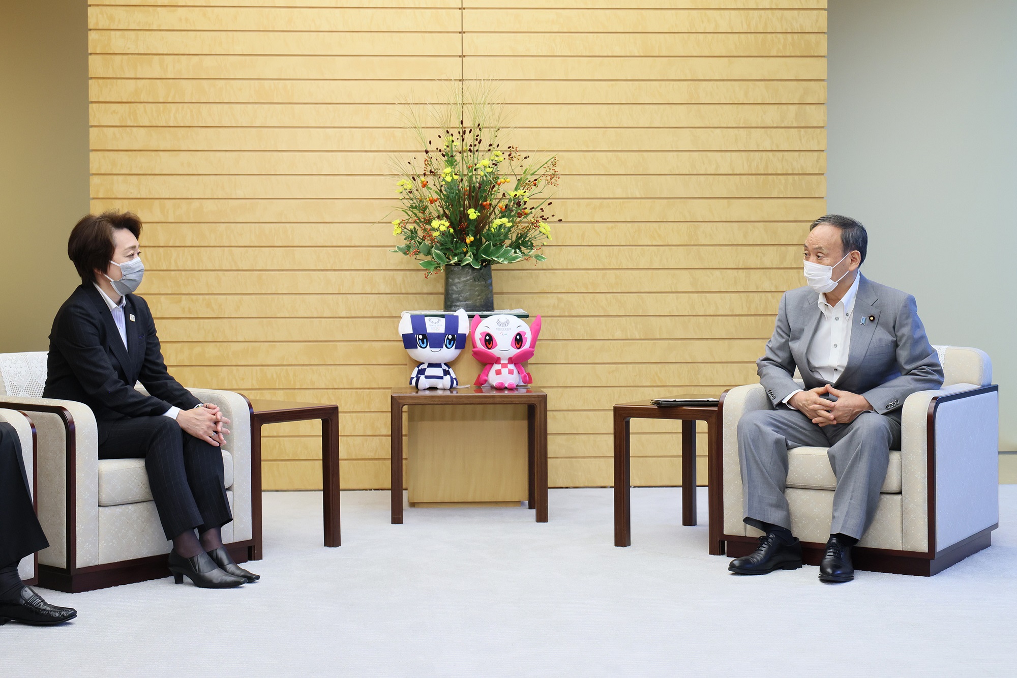 东京奥运会及残奥会组委会、日本残奥委会的拜访