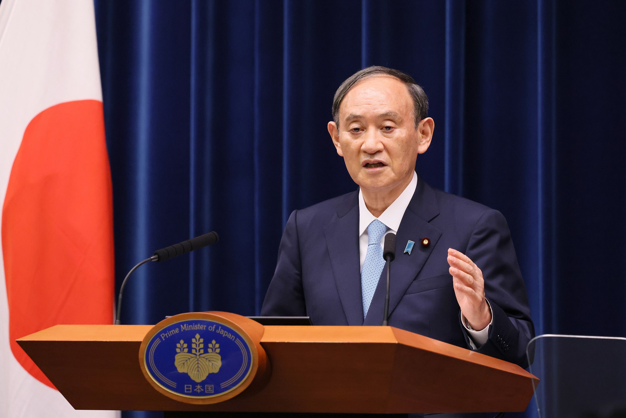 菅内阁总理大臣关于新型冠状病毒感染症的记者招待会