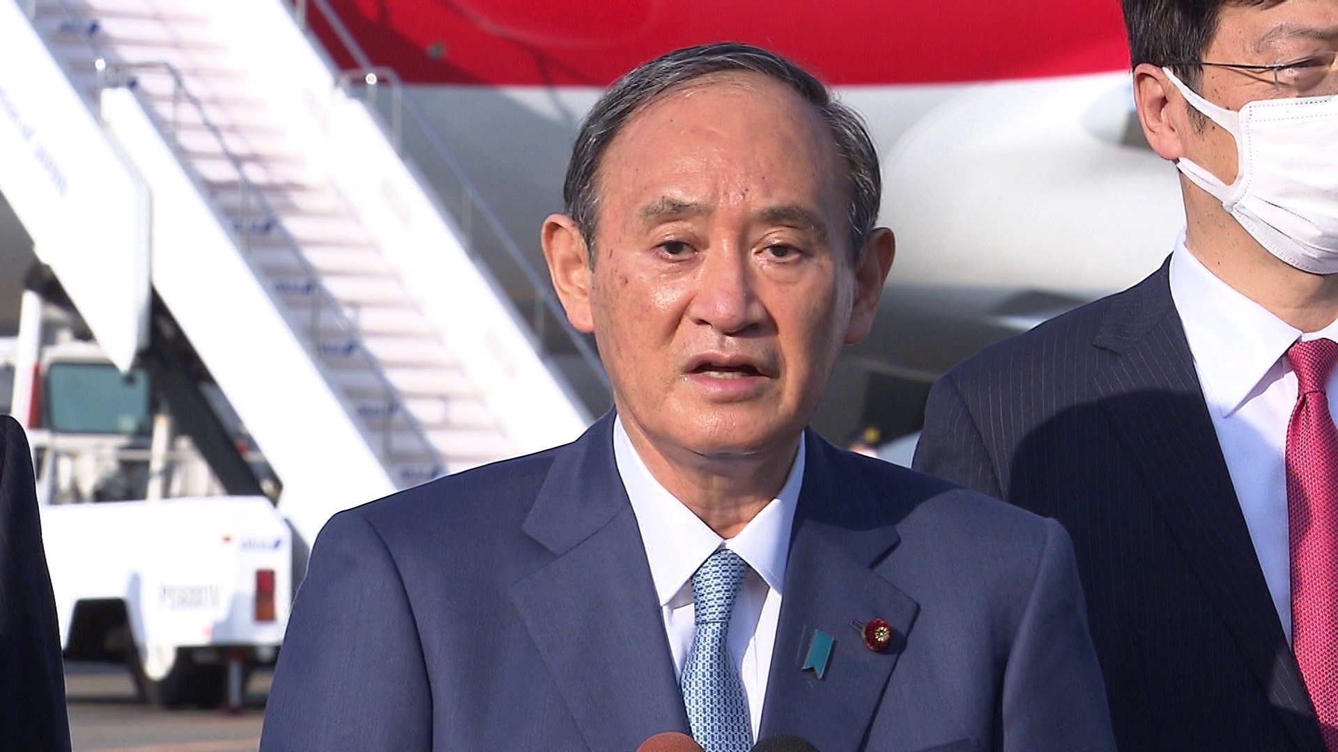 关于访美等的记者会