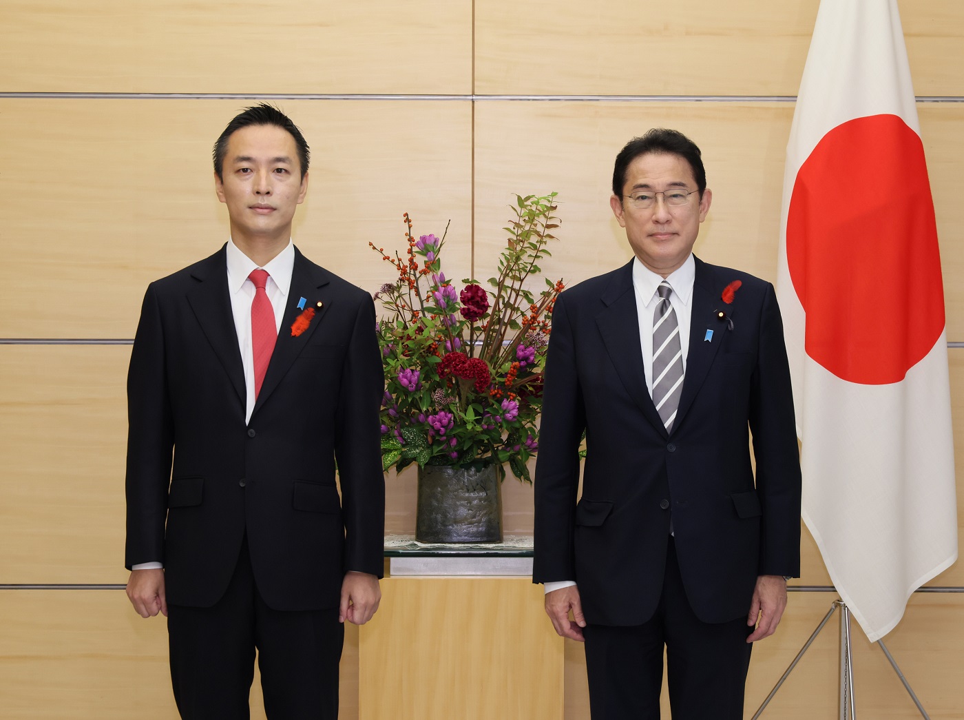 颁发任命书（总理大臣辅佐官）