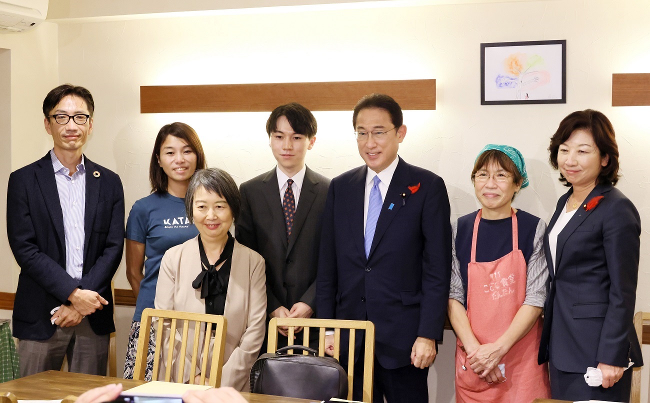 视察儿童食堂（一般社团法人灯火at DanDan）