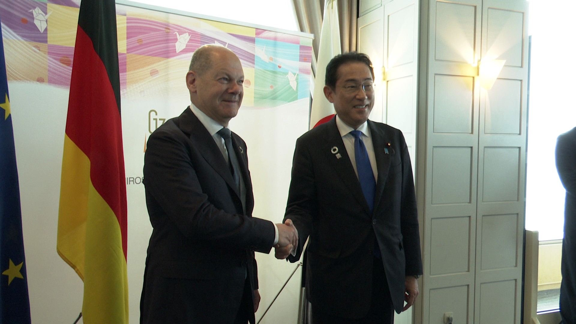 G7七国集团广岛峰会　日德首脑会谈