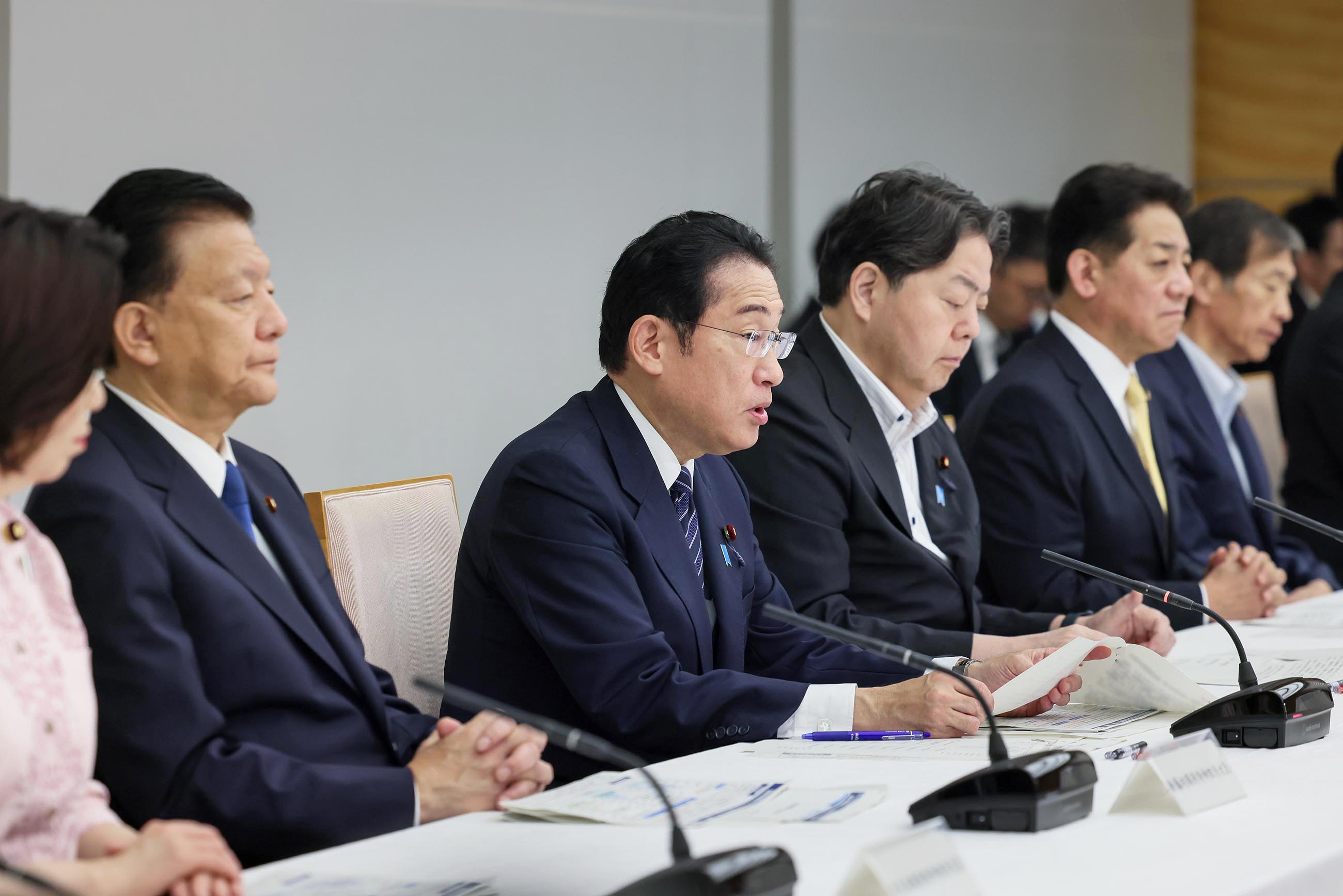 召开犯罪对策阁僚会议