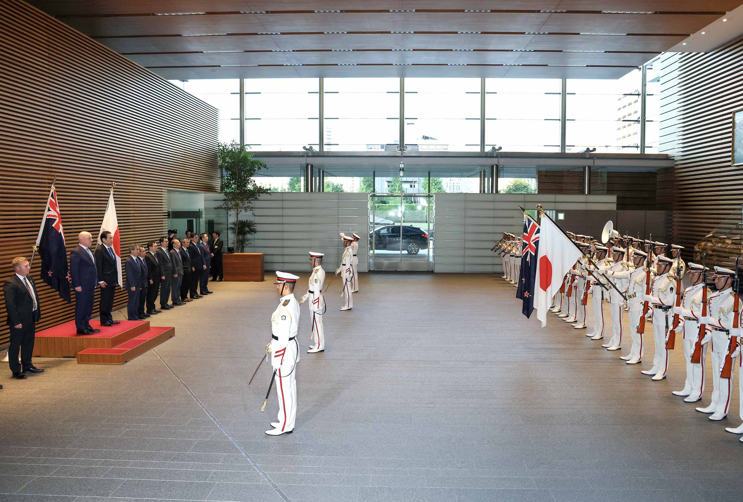 仪仗队的迎宾仪式3