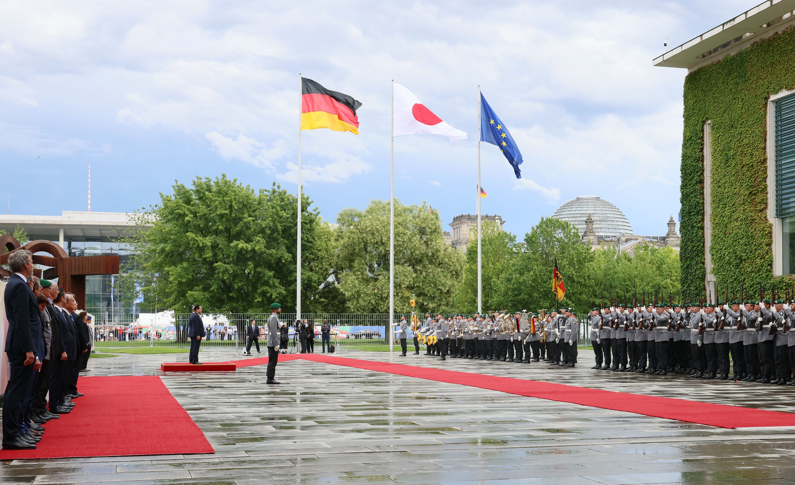 仪仗队迎宾仪式1