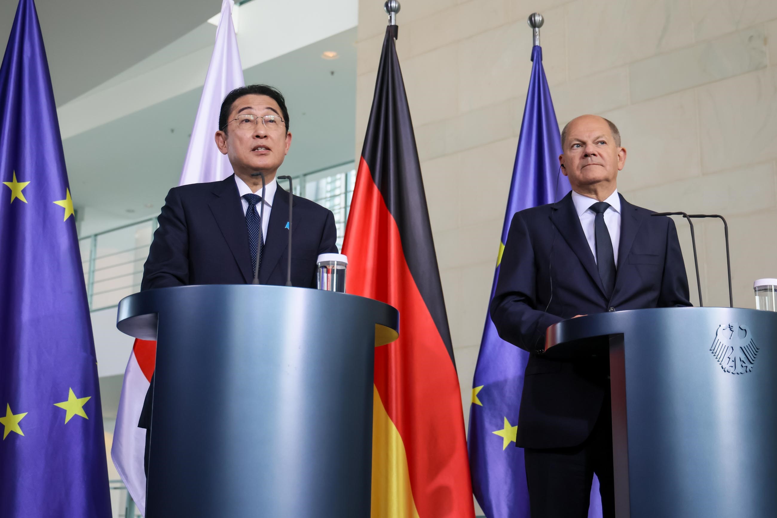 日德联合记者招待会5