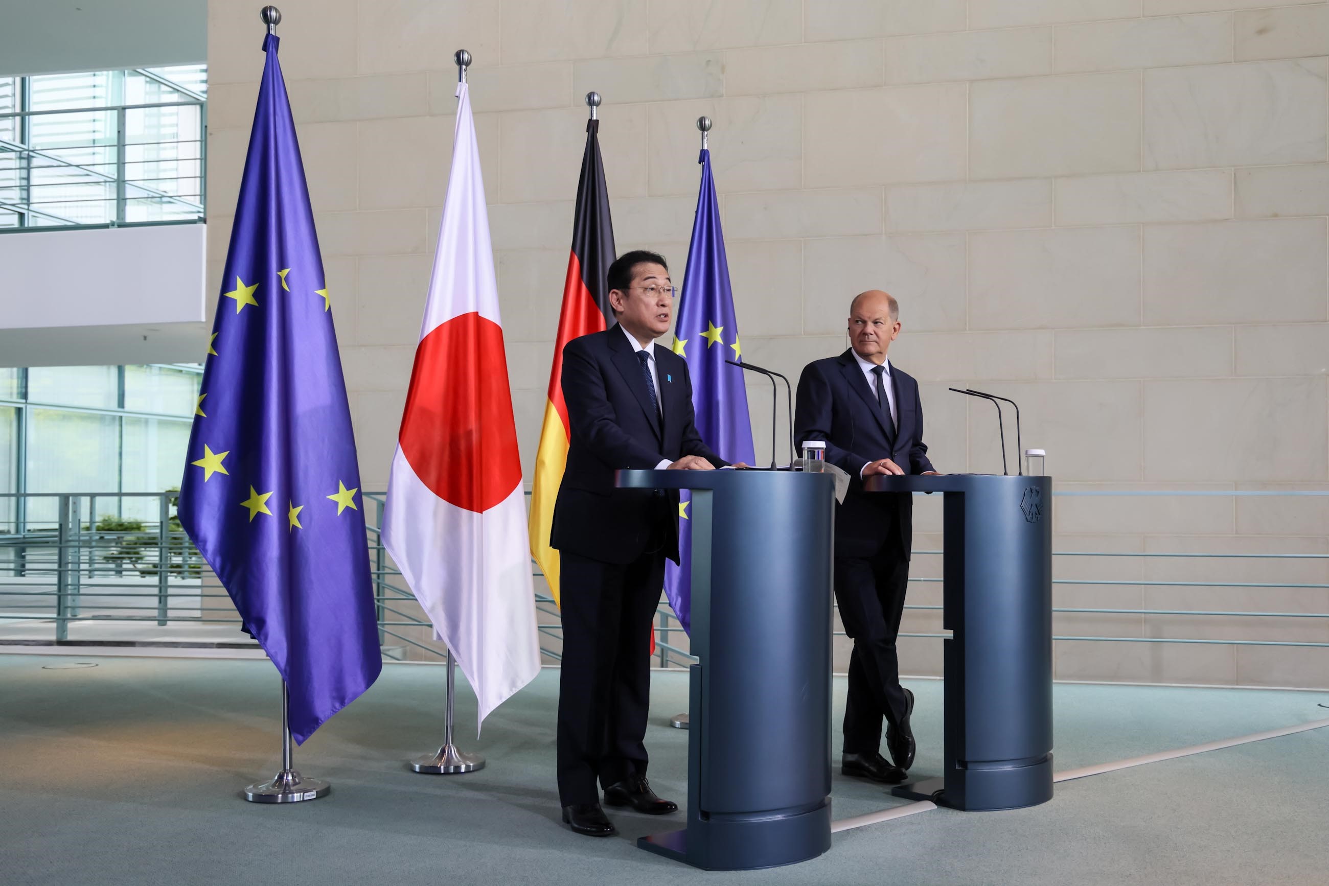 日德联合记者招待会7