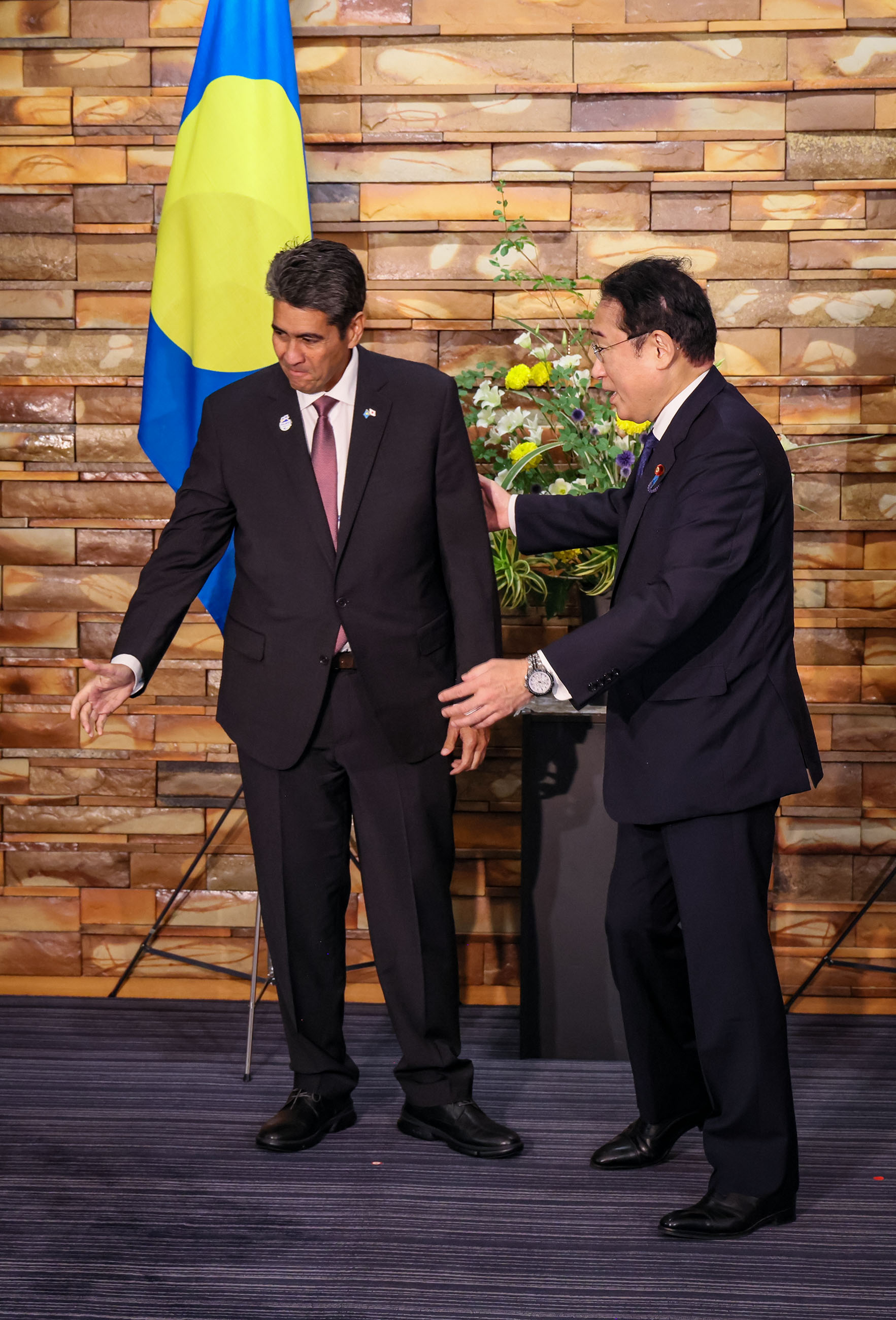 日本帕劳首脑会谈3