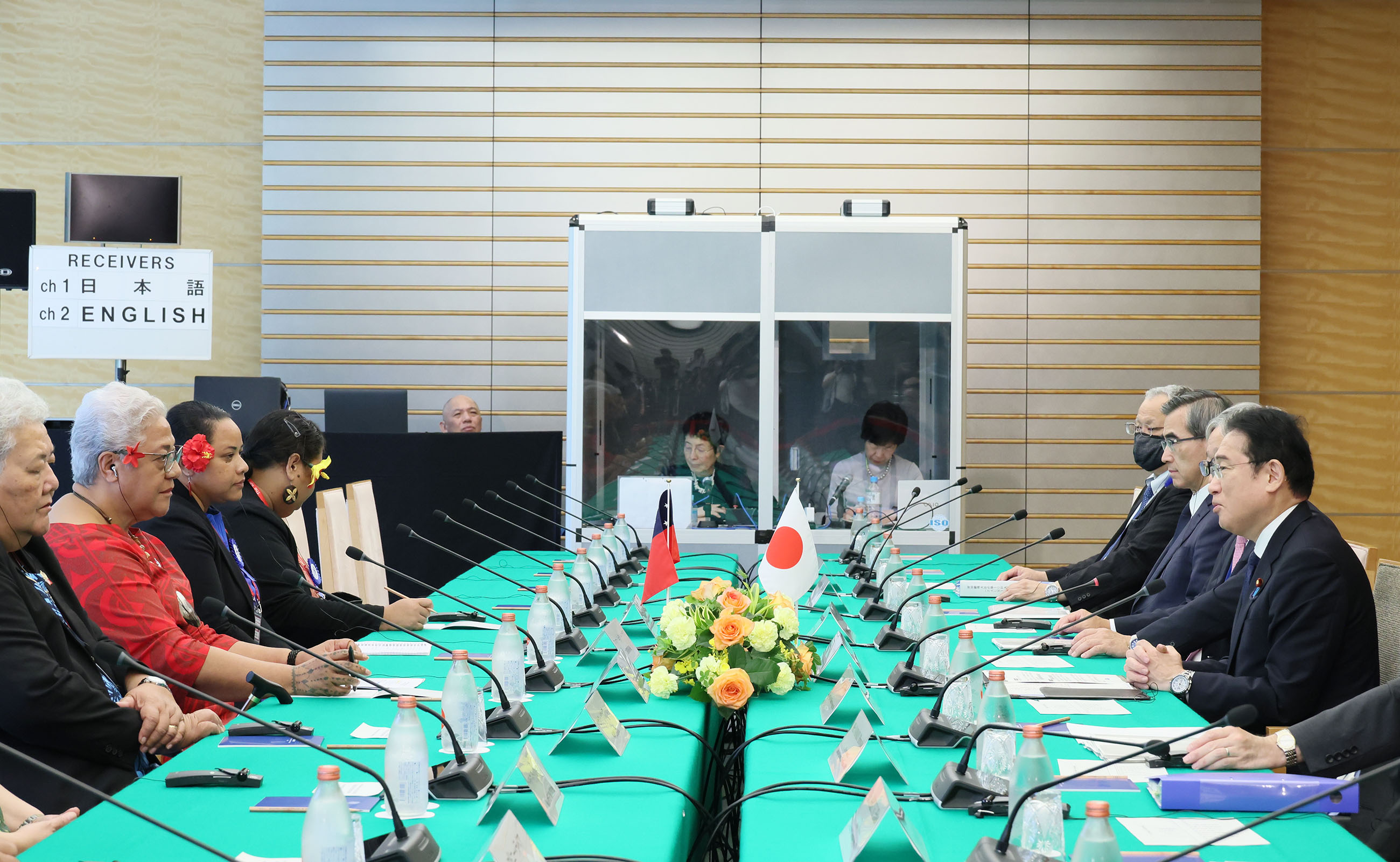 日本萨摩亚首脑会谈4