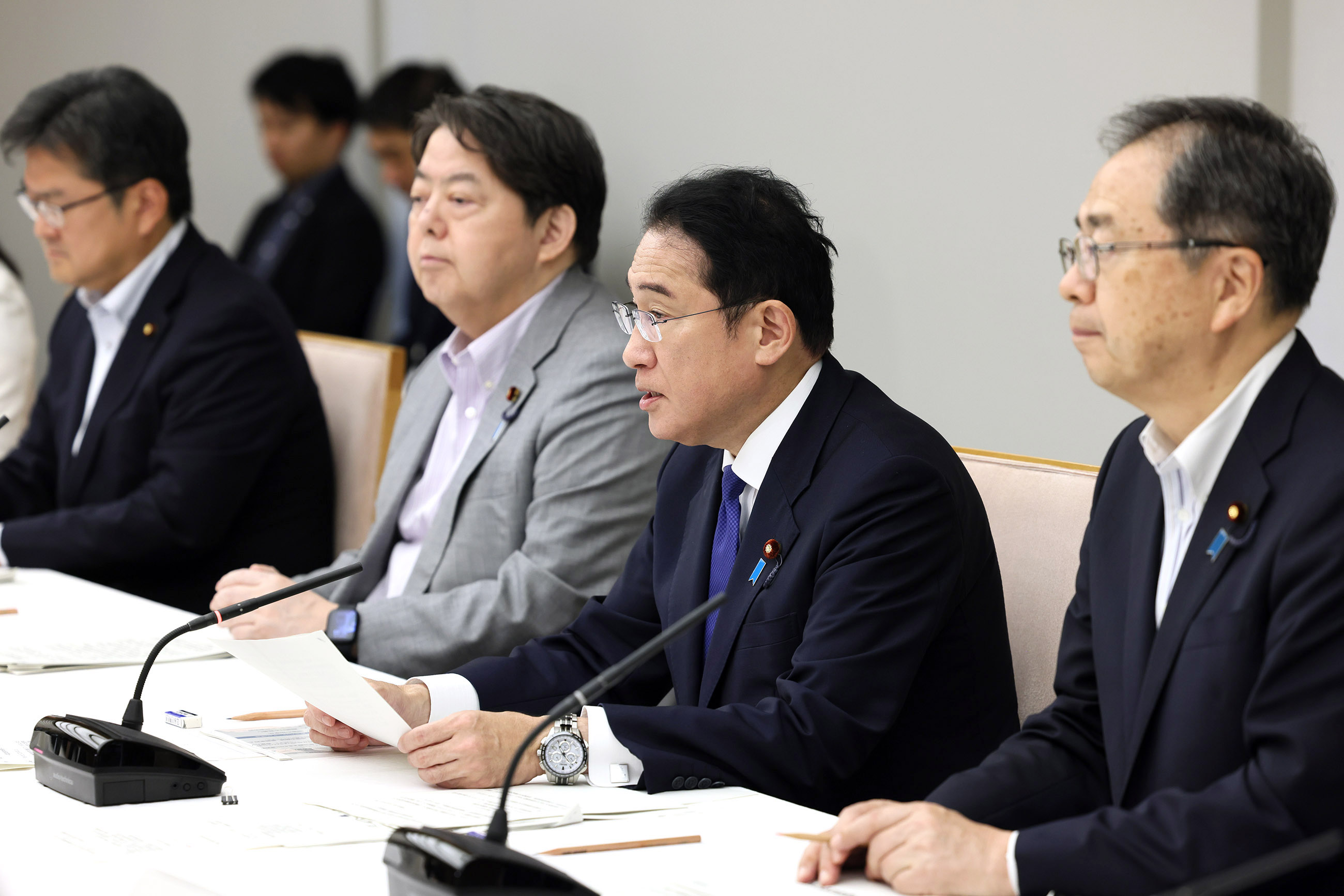 岸田首相总结会议2