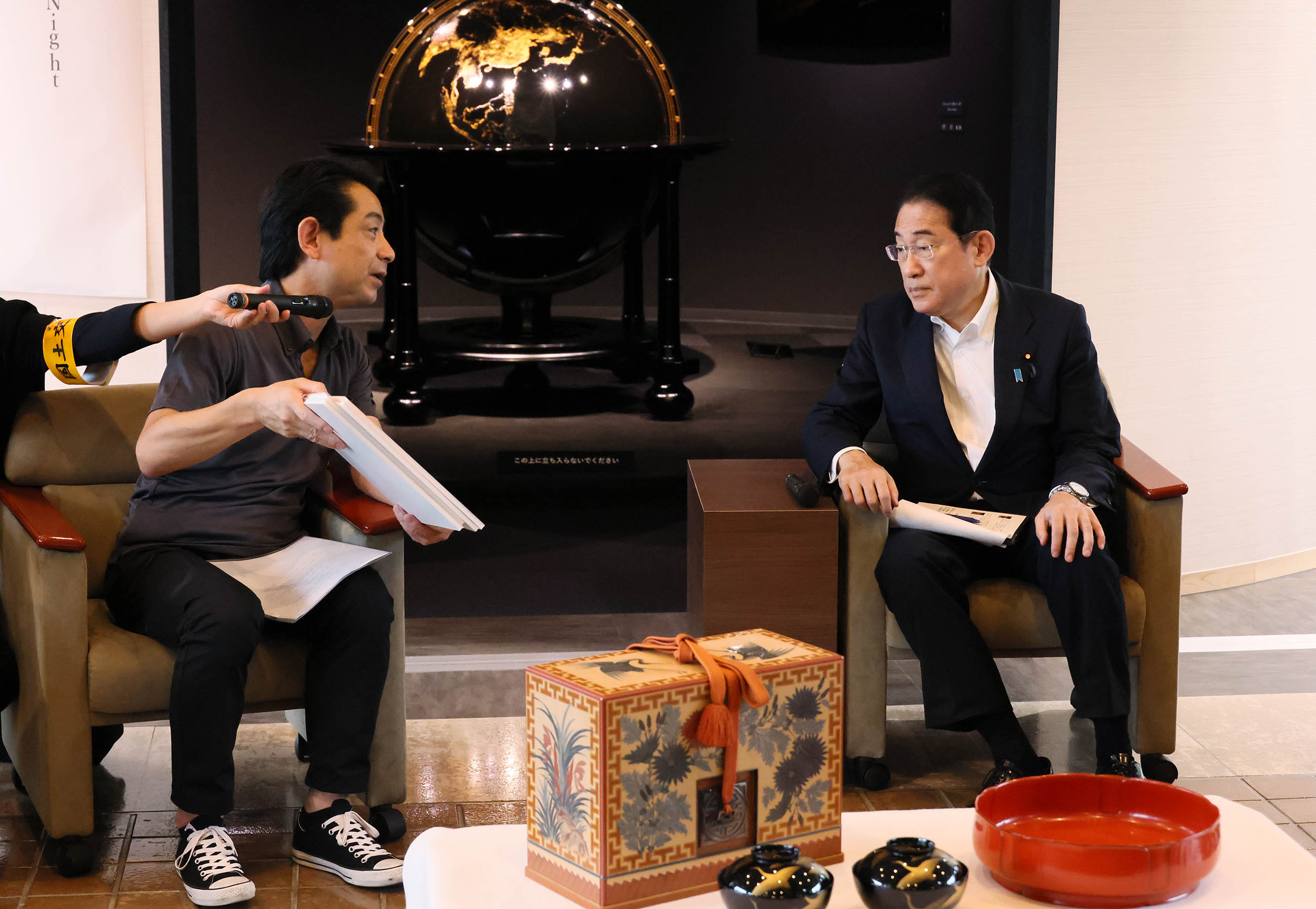 岸田首相听取意见1