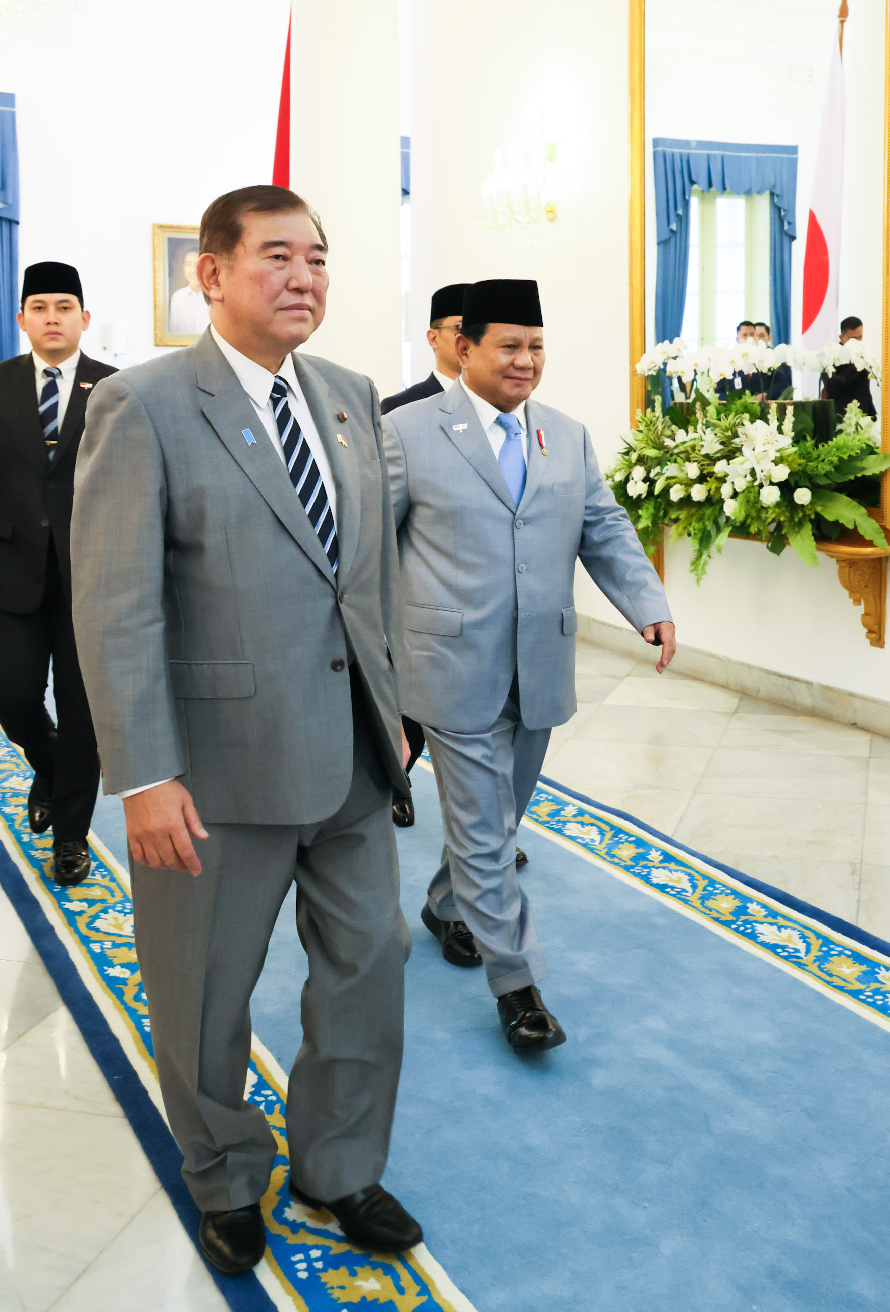 日本印度尼西亚首脑会谈(全体会议)2