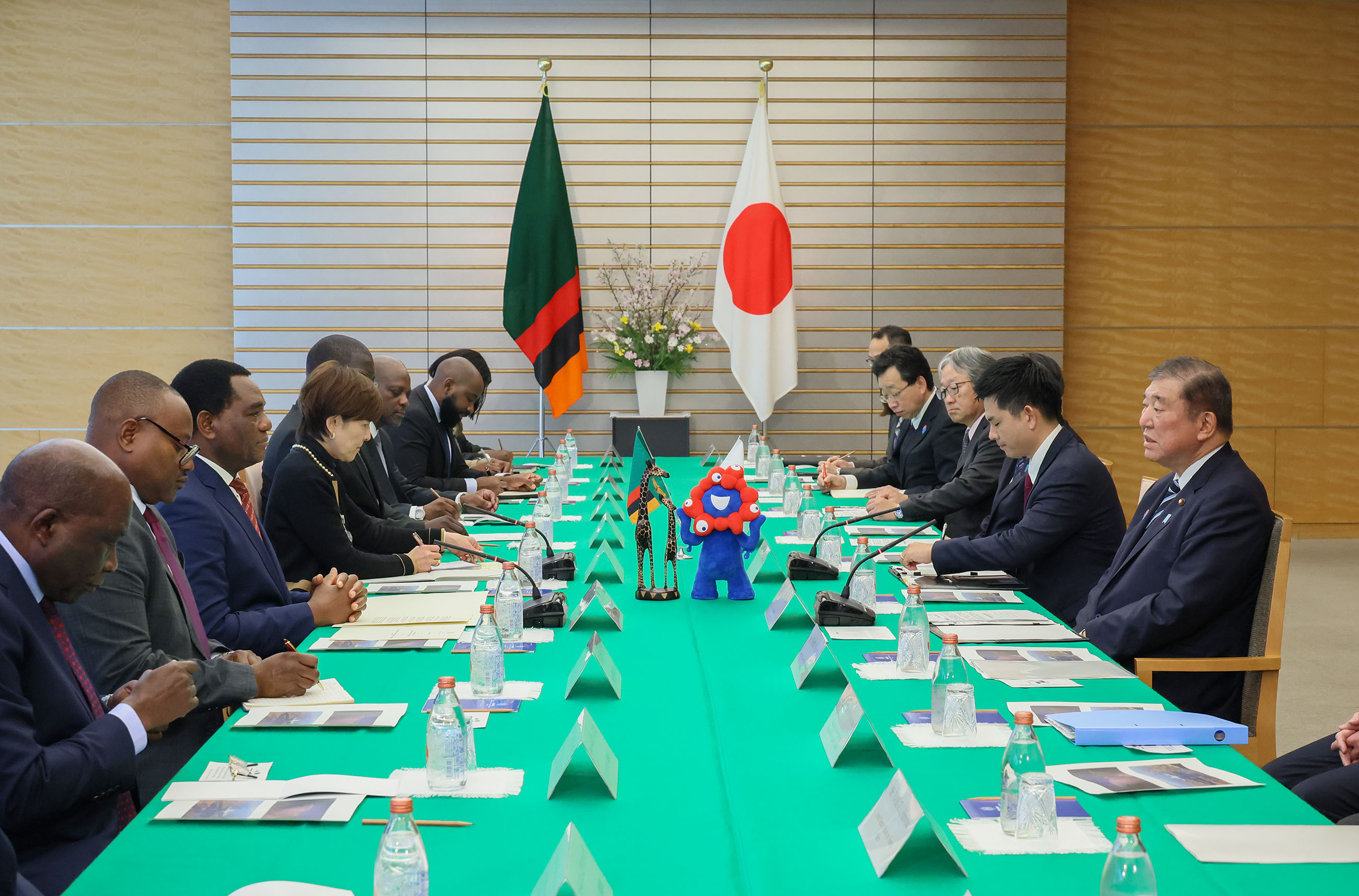 日本赞比亚首脑会谈3