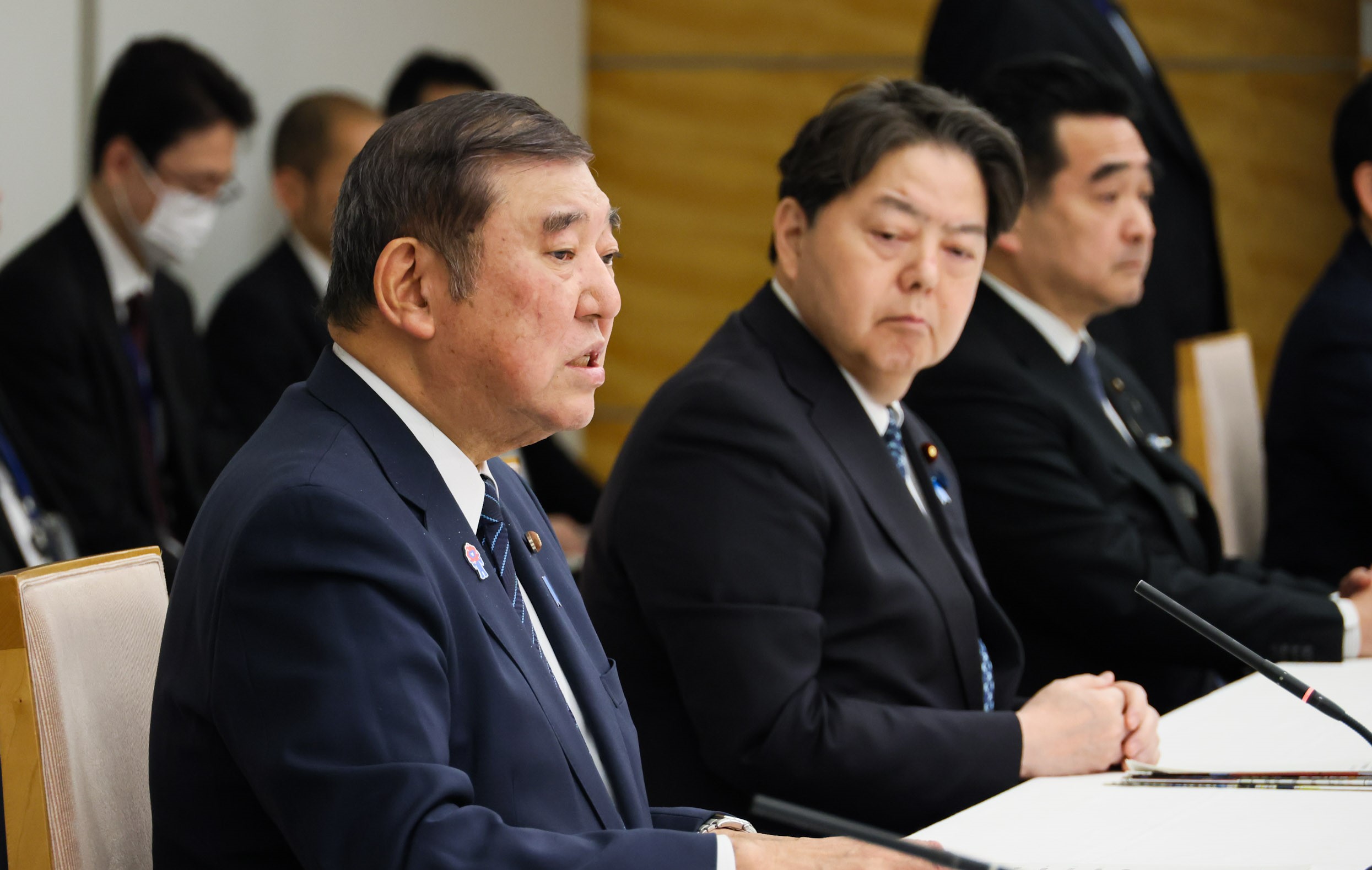 召开关于岩手县大船渡市森林火灾的相关阁僚会议