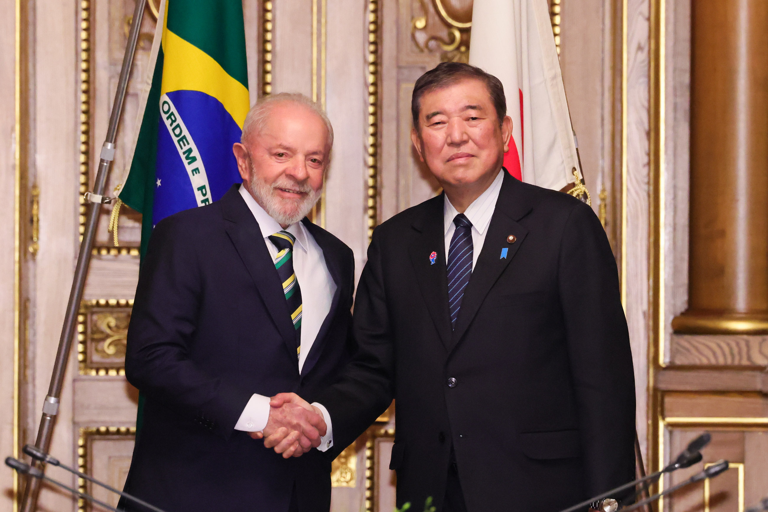 日本・巴西首脑会谈1