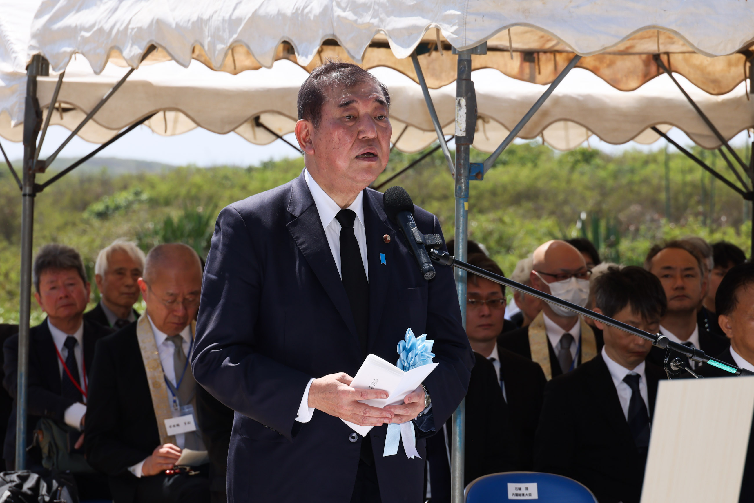 石破首相致悼辞2