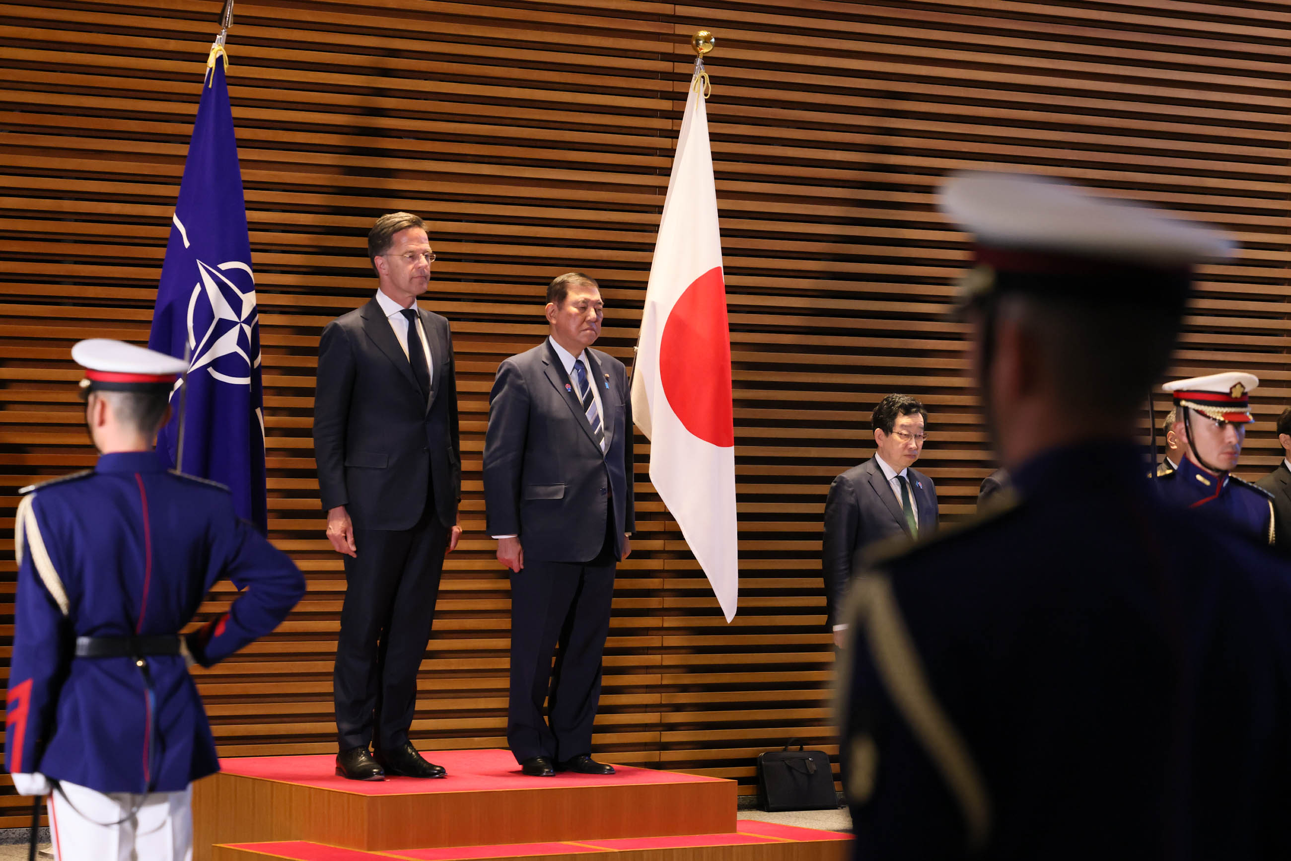 仪仗队的荣誉礼和迎宾仪式3