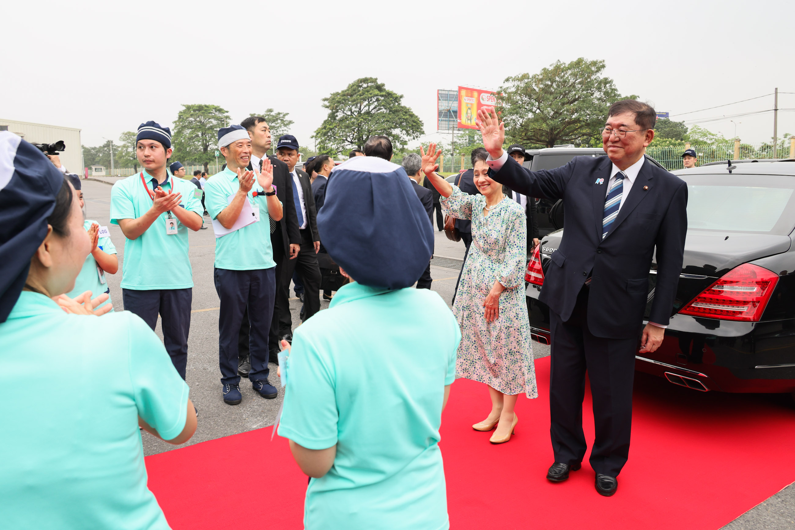 石破首相考察升龙工业区7