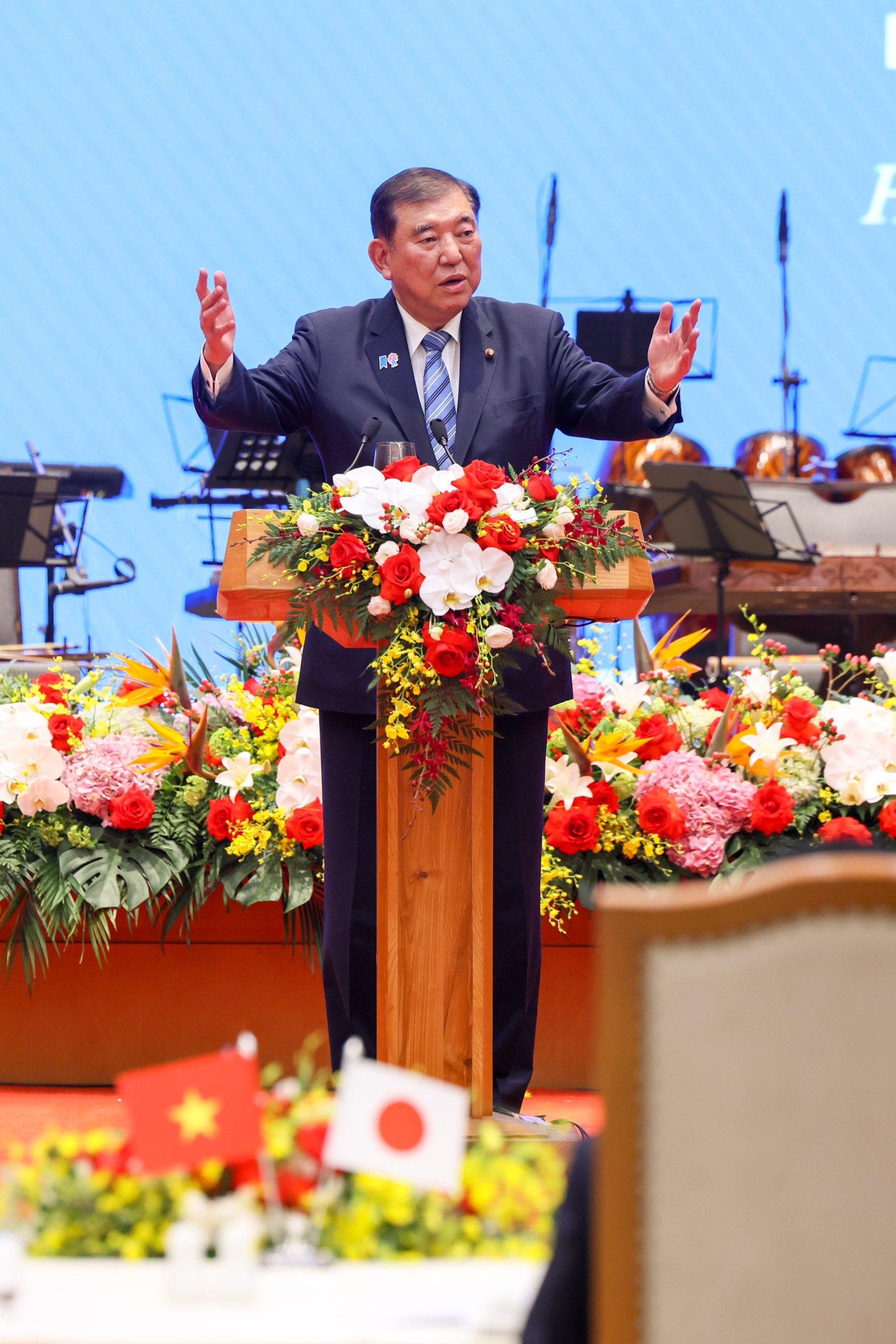 与范明政总理夫妇进行晚宴2