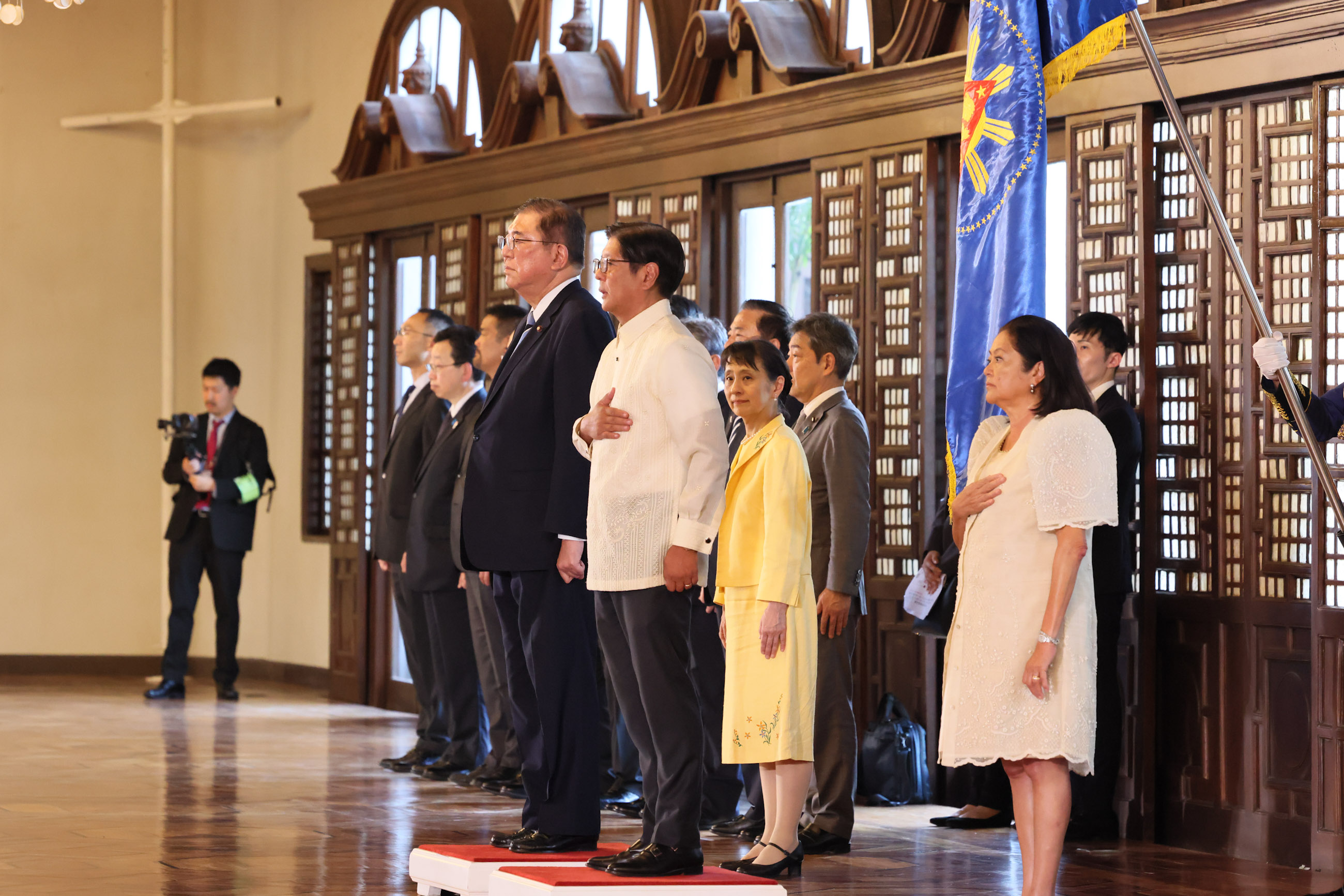 马拉卡南宫的欢迎仪式3