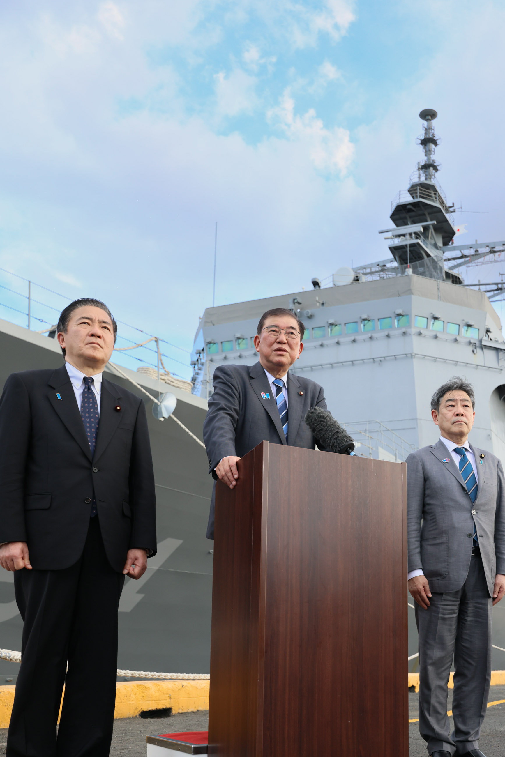 石破首相举行记者会4