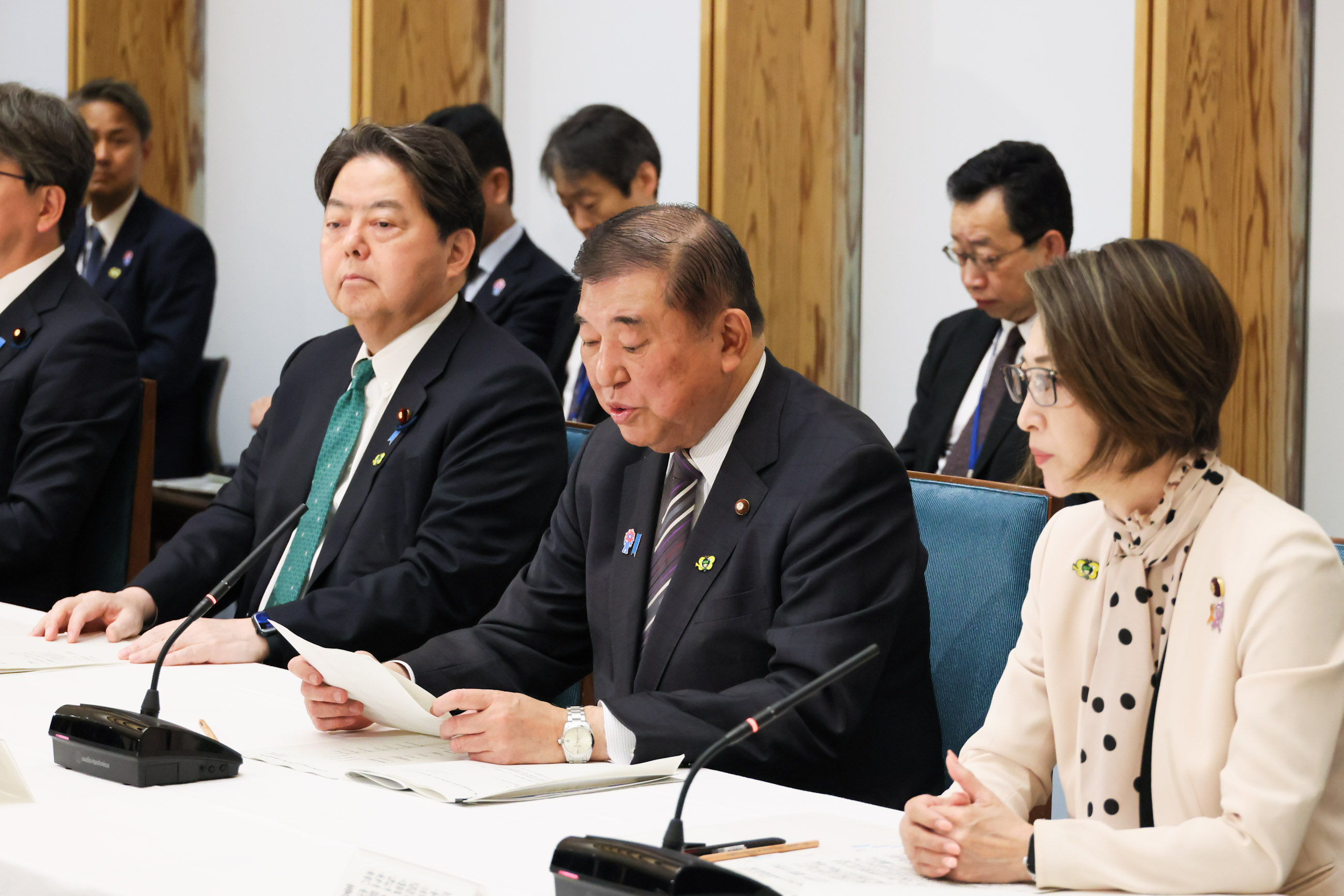 石破首相总结会议2