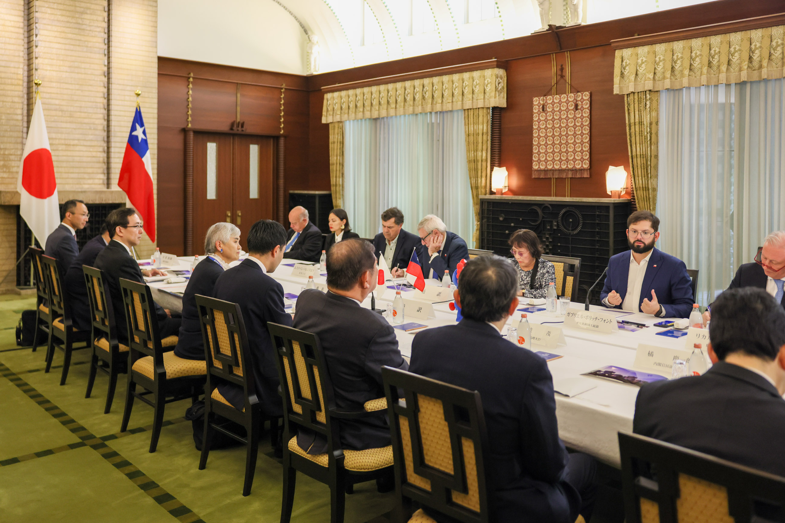 日本智利首脑会谈6