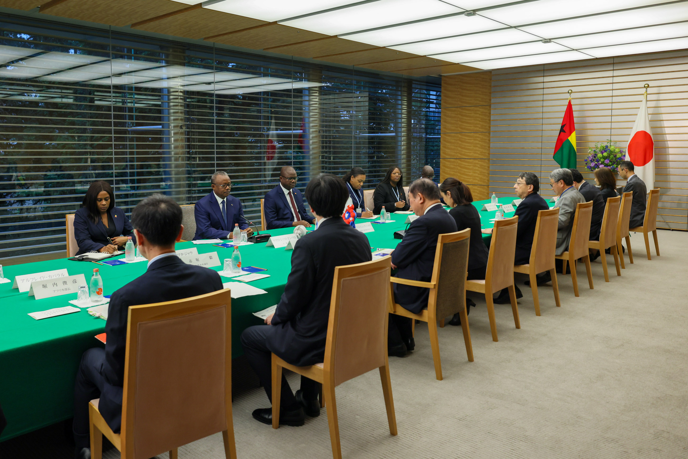 日本几内亚比绍首脑会谈5