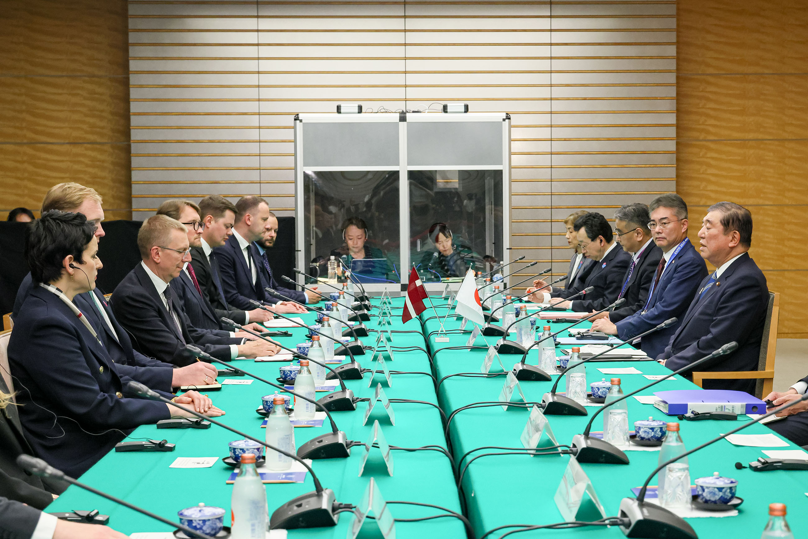 日本拉脱维亚首脑会谈2