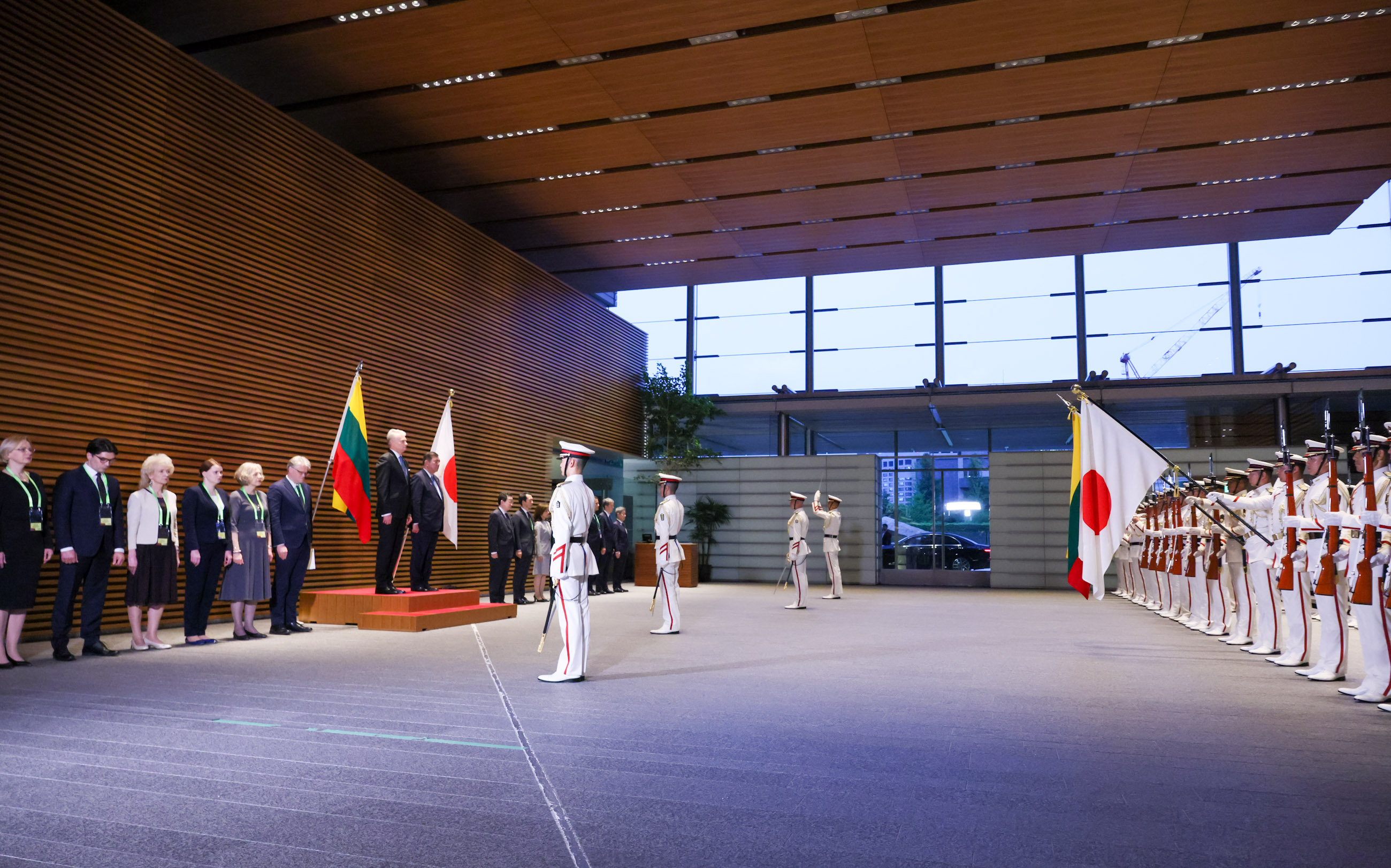 仪仗队的荣誉礼和迎宾仪式3