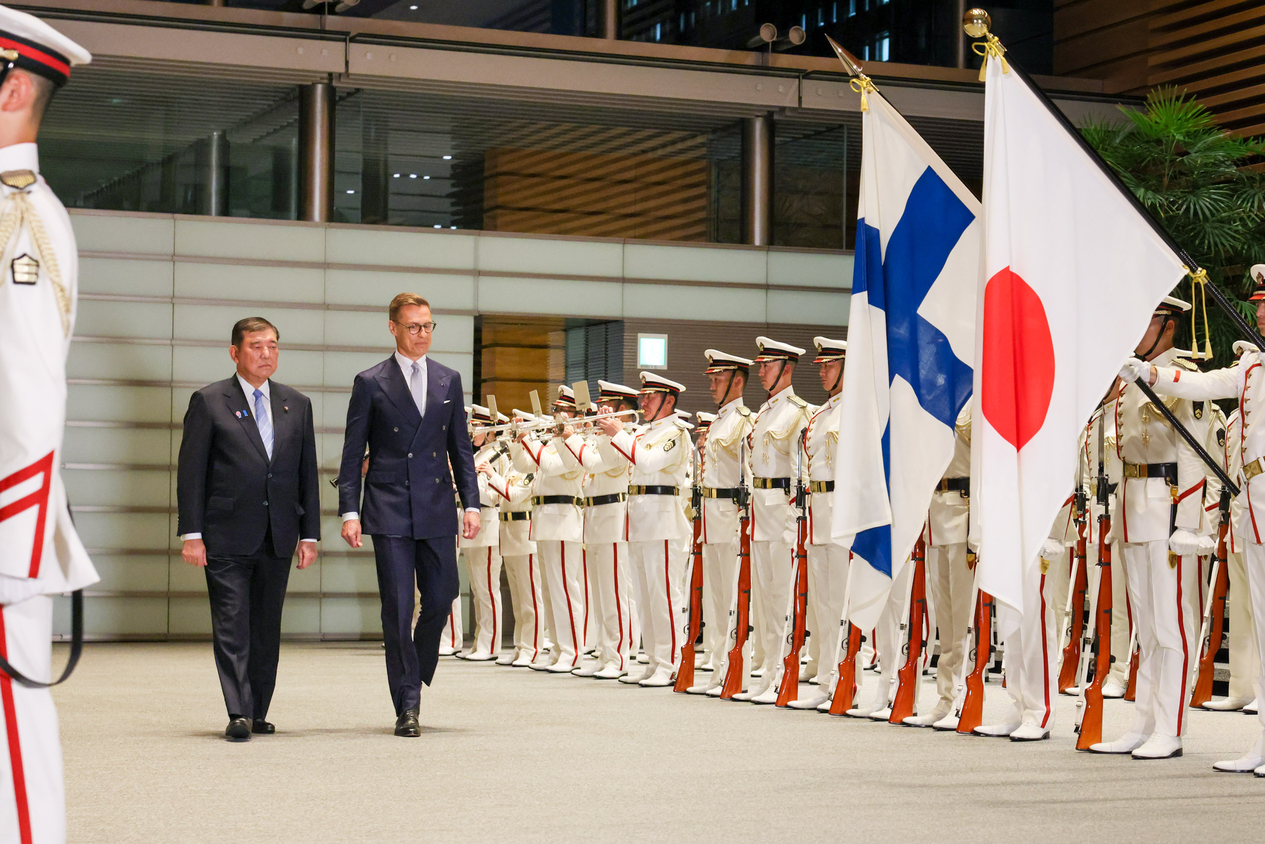 仪仗队的荣誉礼和迎宾仪式4