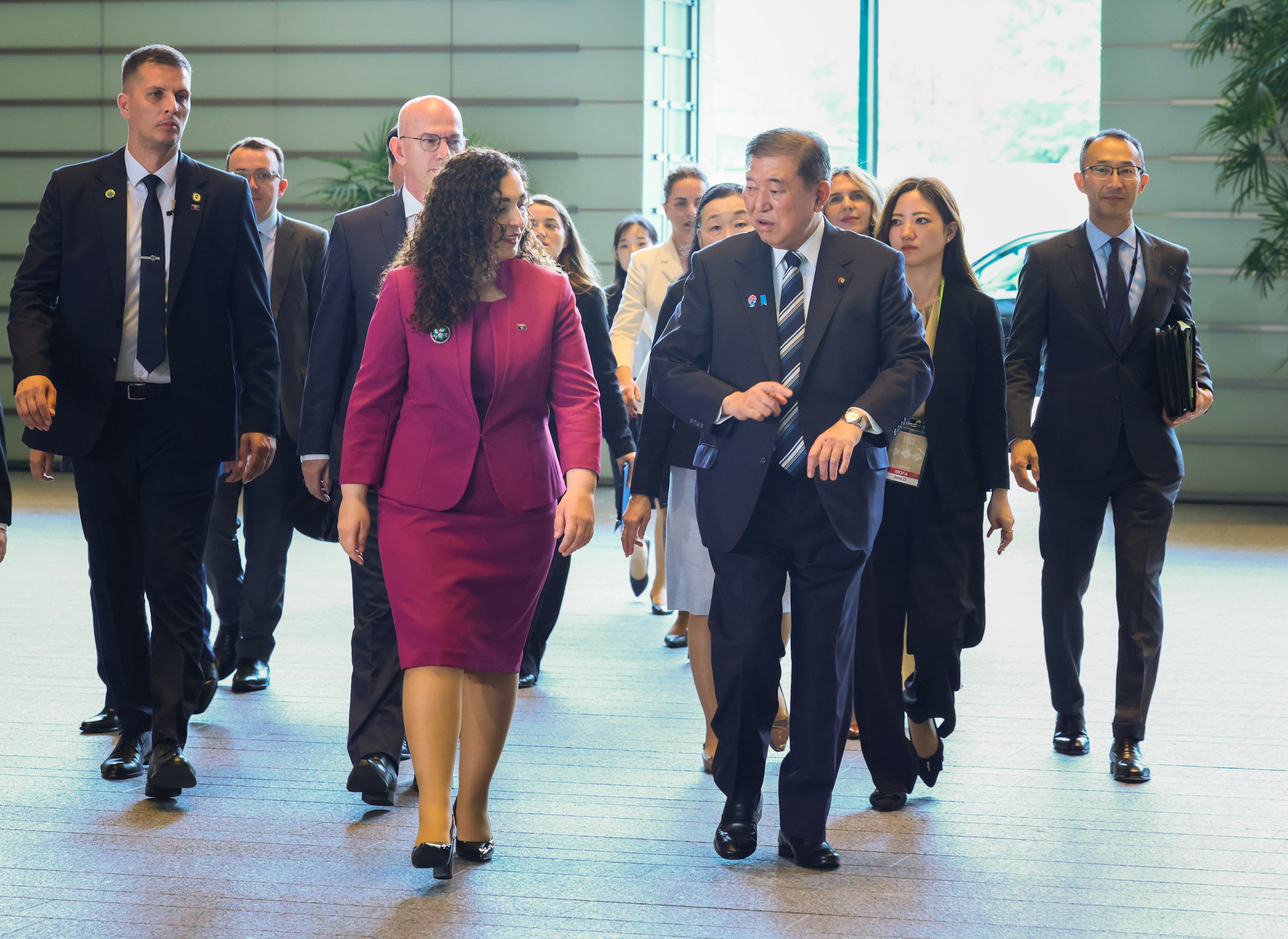 石破首相出席会谈1