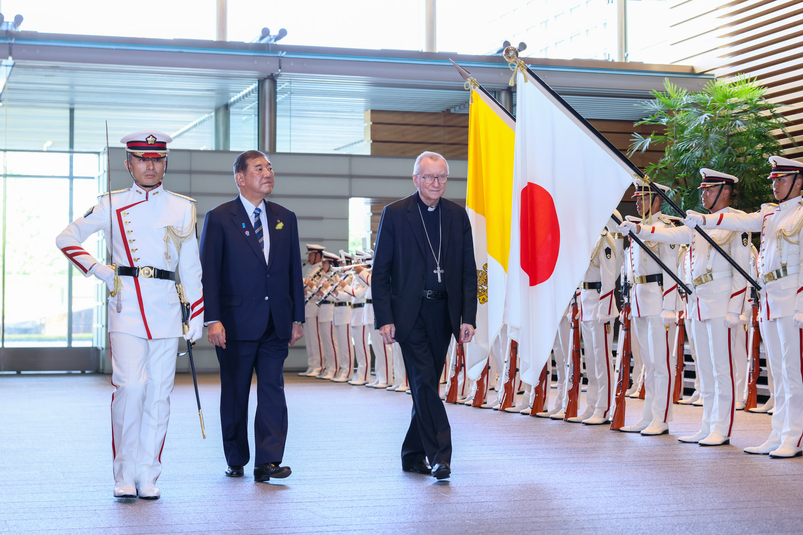 仪仗队的荣誉礼和迎宾仪式3