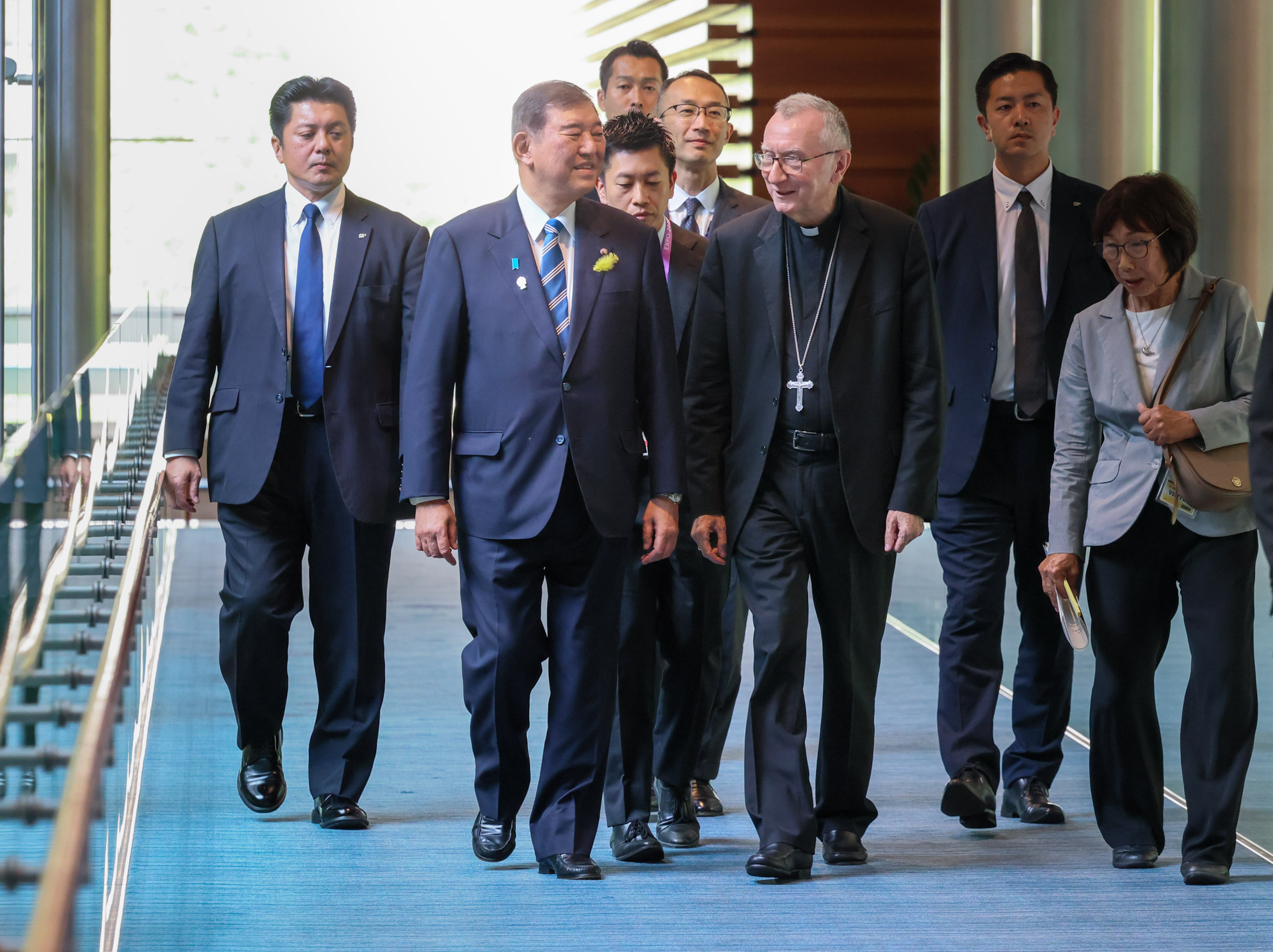 石破首相出席会谈