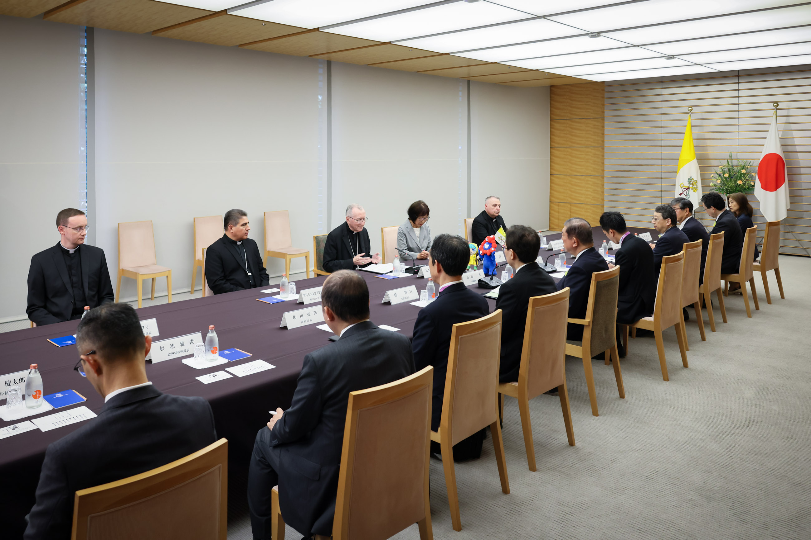 日本梵蒂冈首脑会谈7