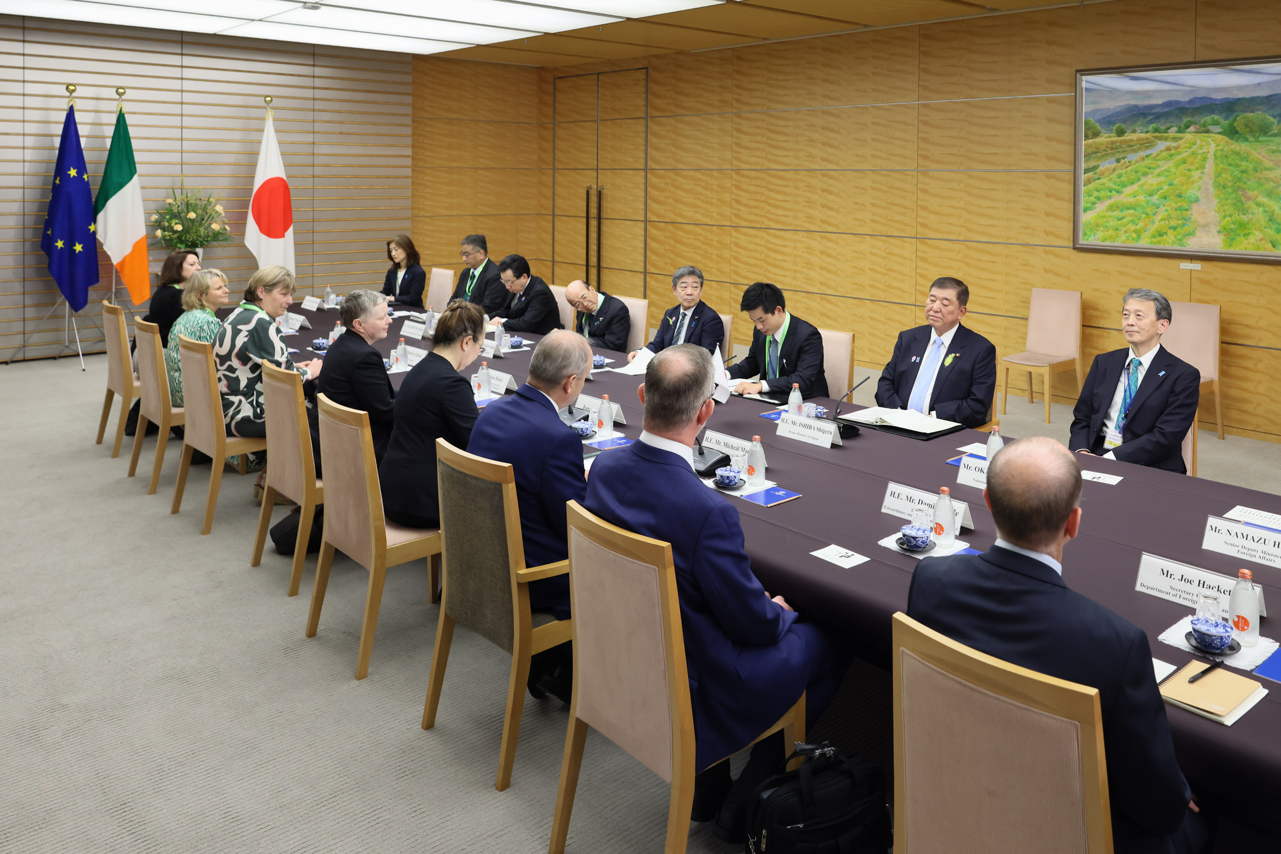 日本爱尔兰首脑会谈6